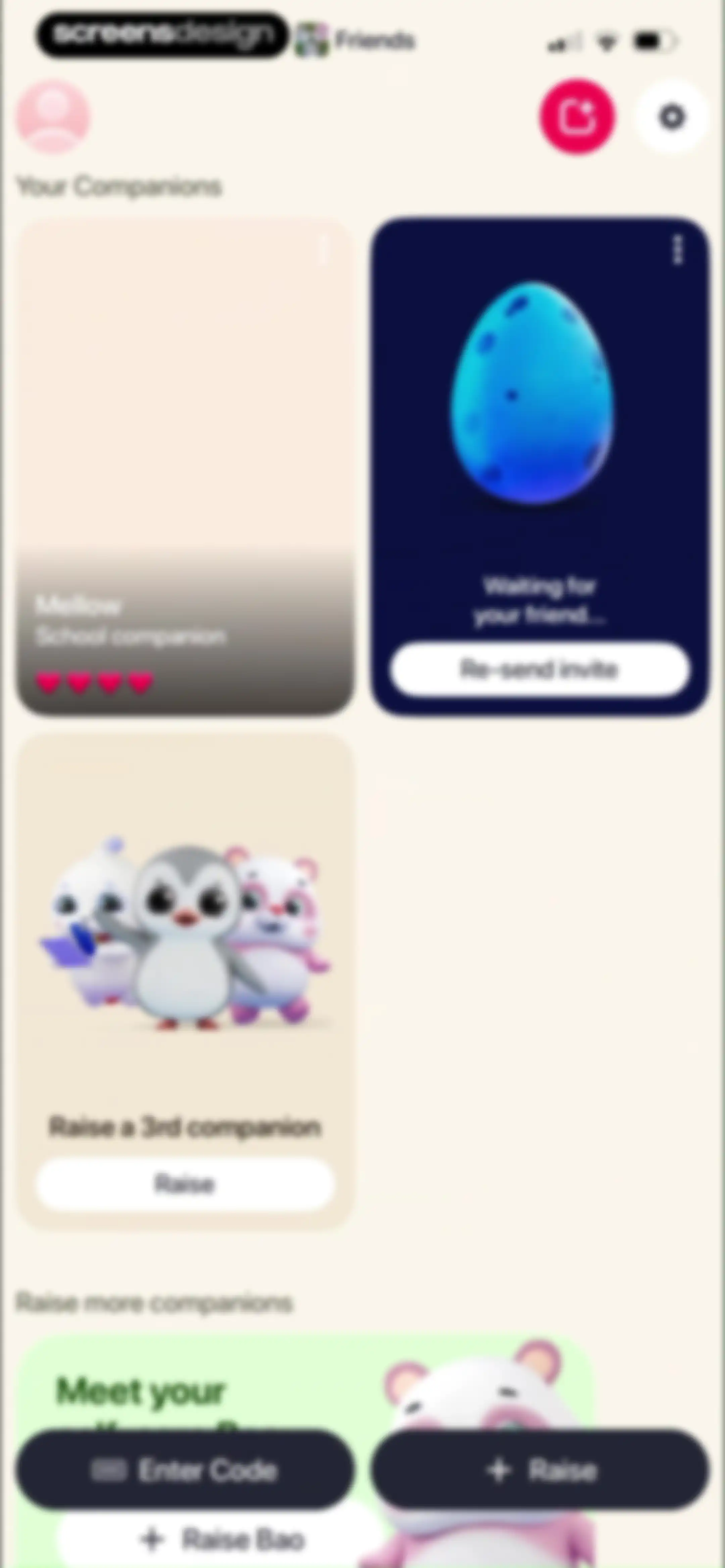 Friends – Pengu, Bao & Mellow screen 64