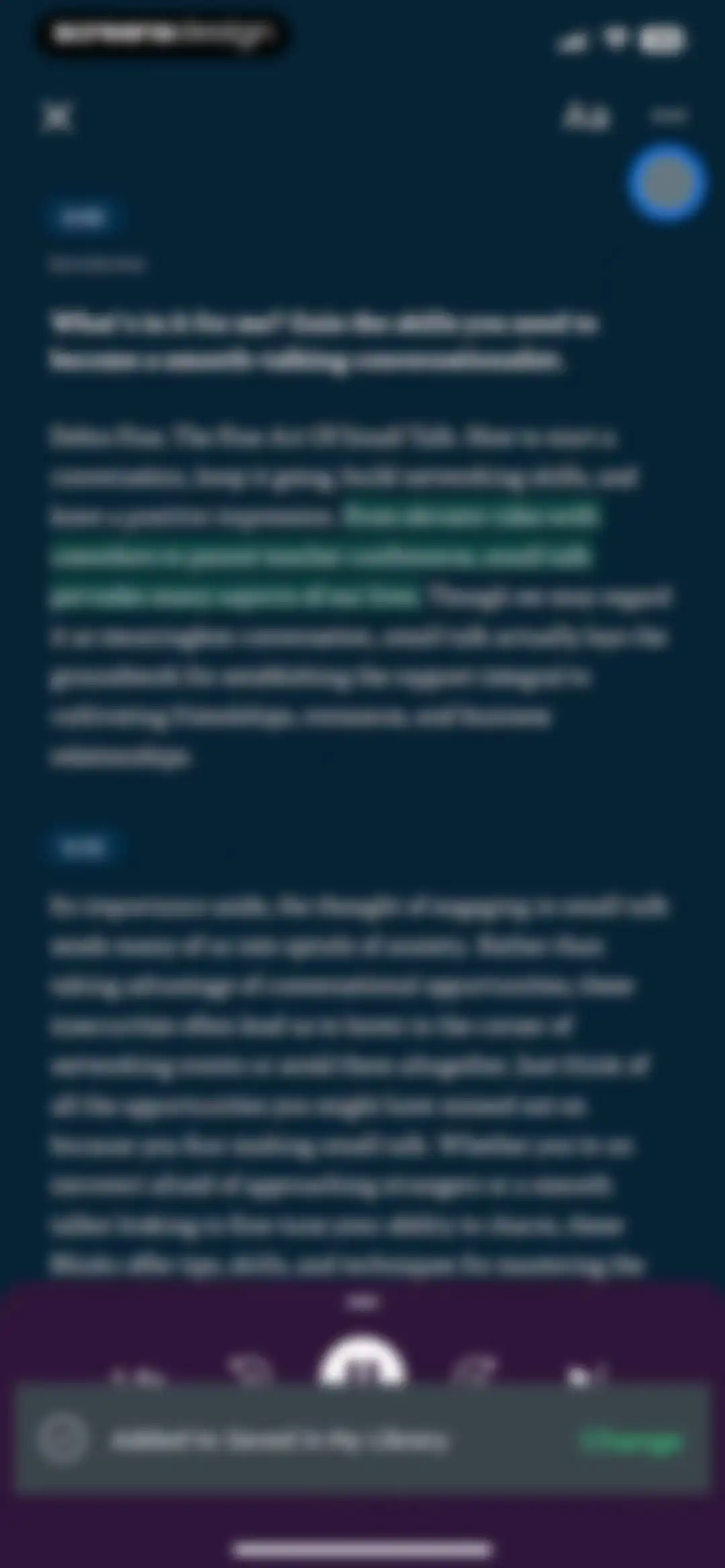 Blinkist: Book Summaries Daily screen 23