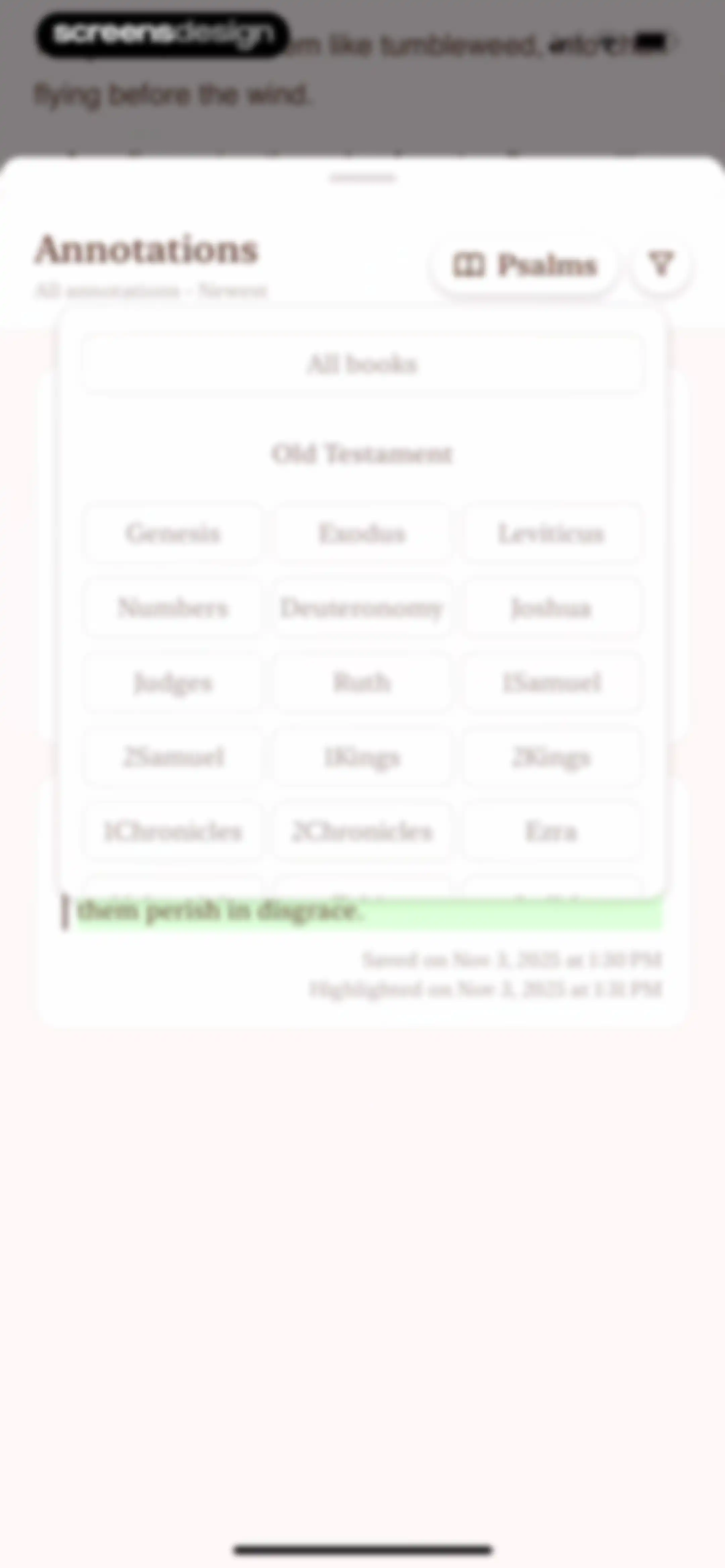 Haven - Bible Chat screen 66
