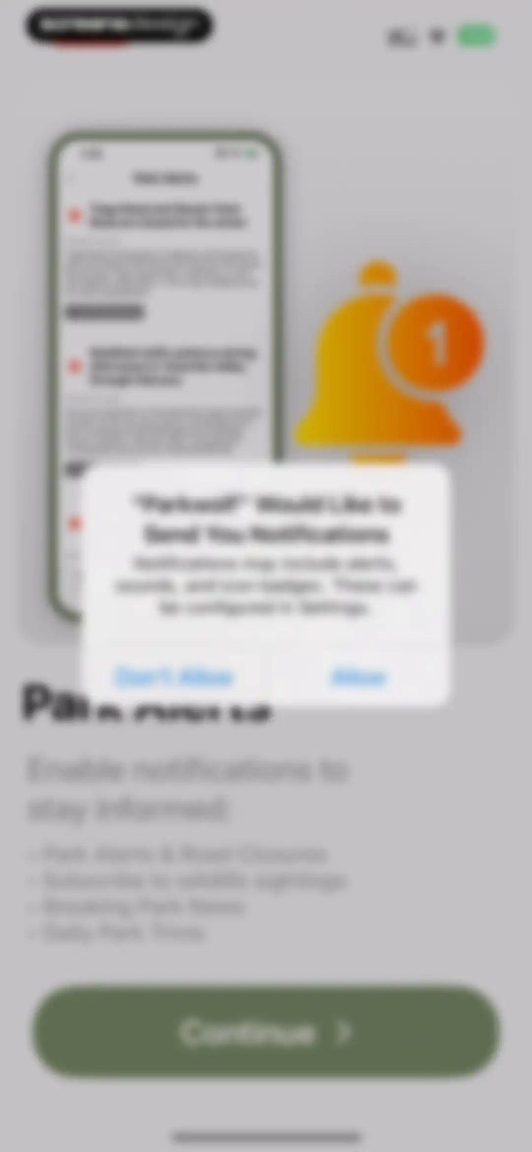 Parkwolf: National Park Guide screen 5