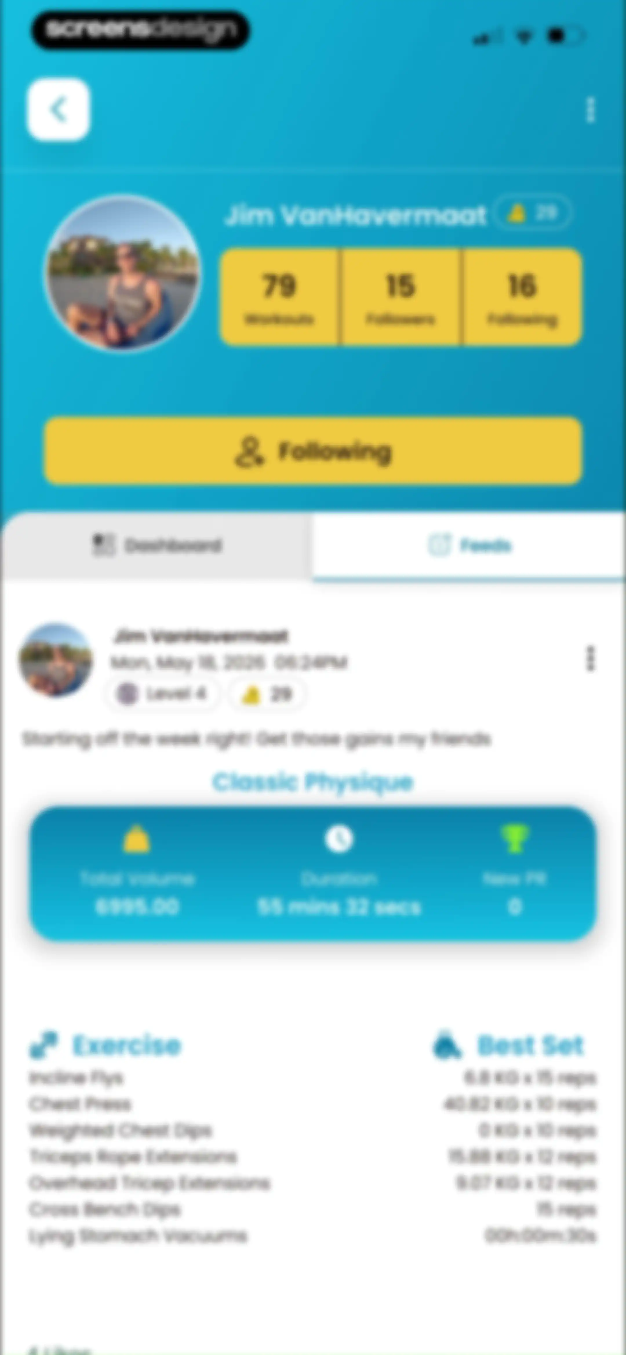 BUFF | Gym Workout Tracker screen 101