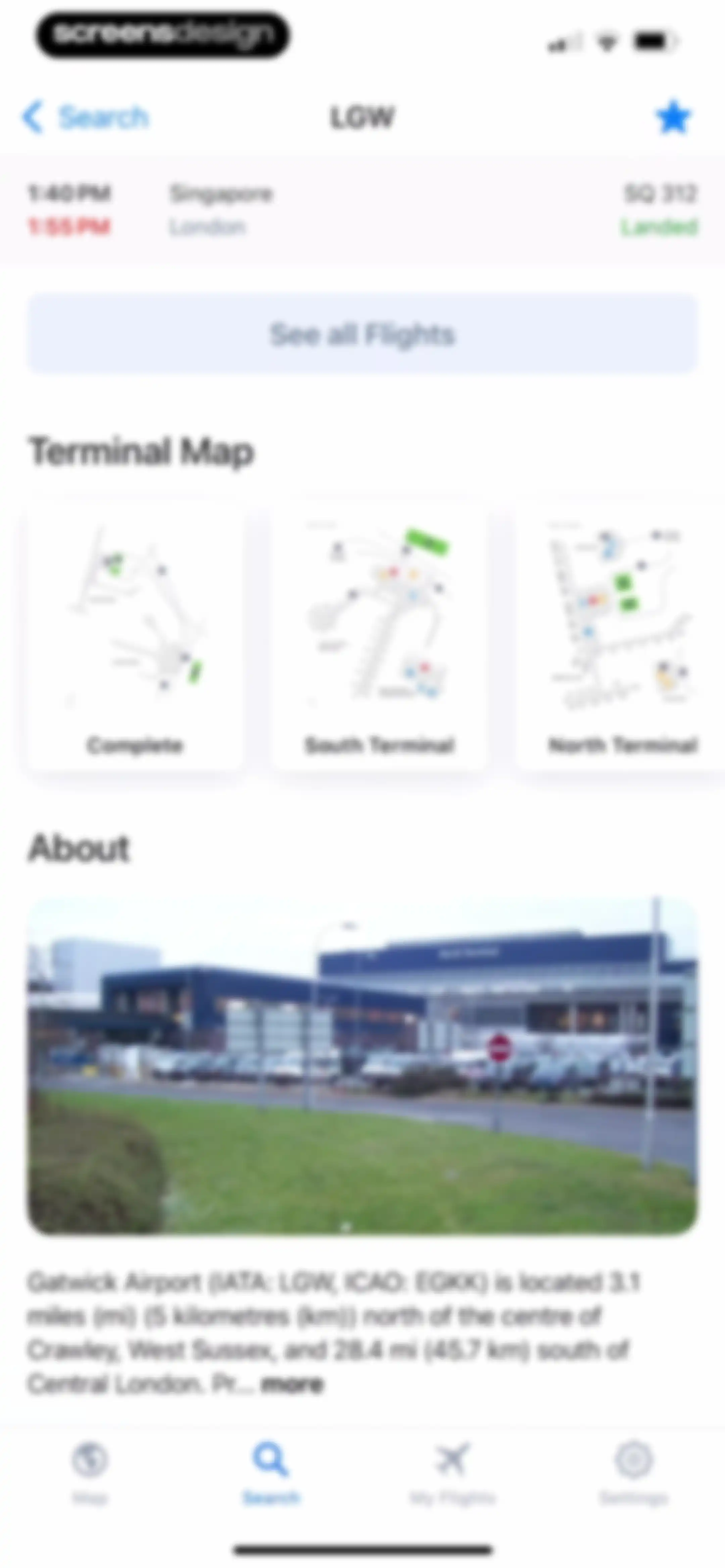 Flight Tracker + screen 67