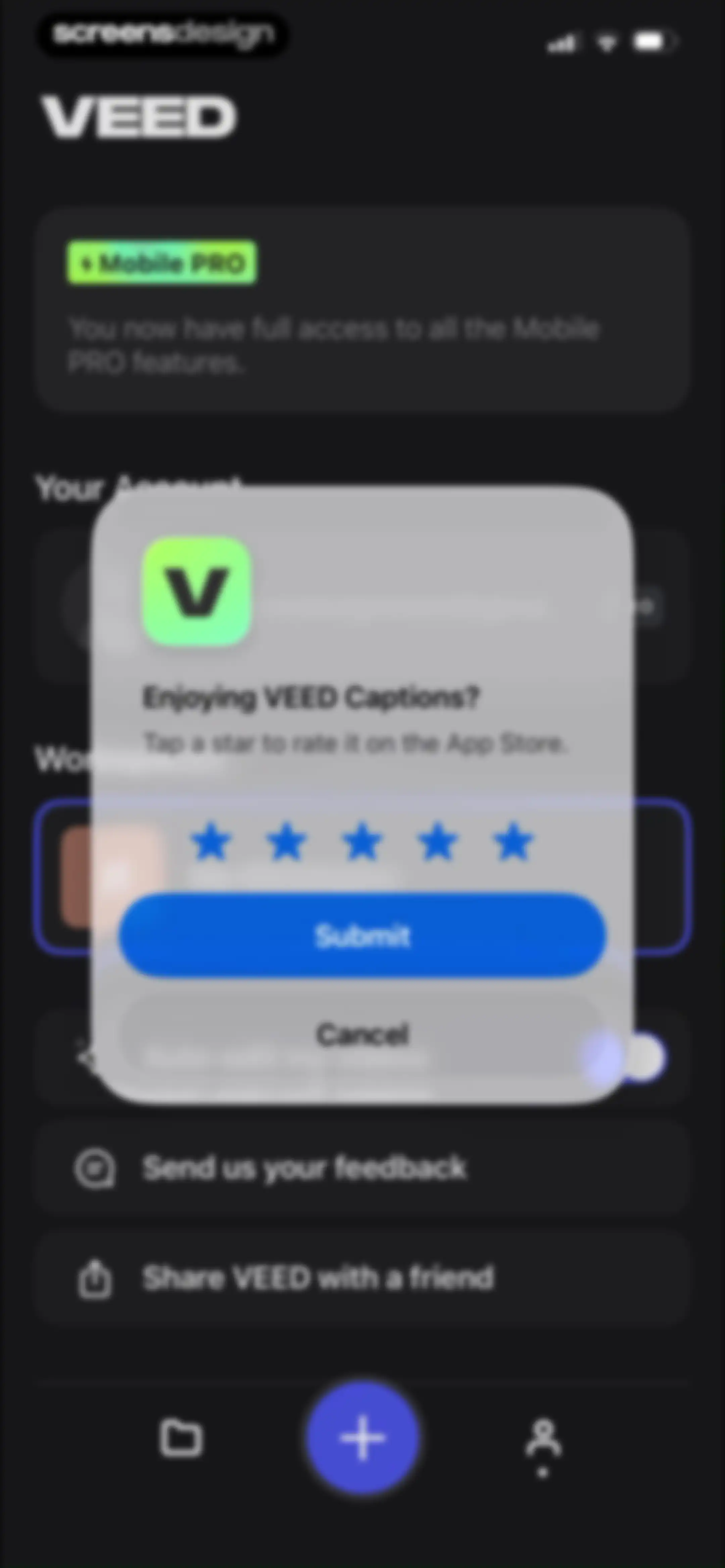 VEED Shorts: AI videos screen 88