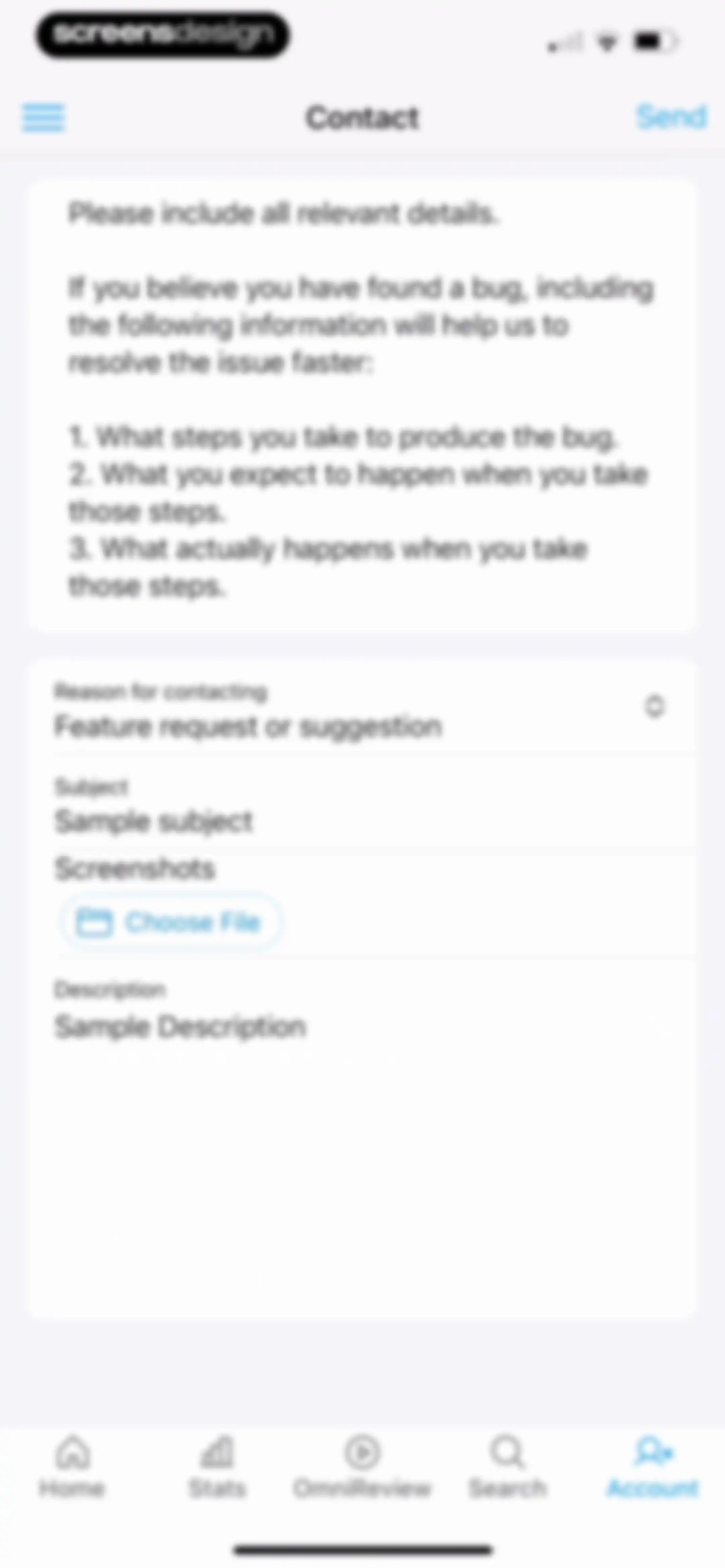 AlgoApp - Flashcards screen 123