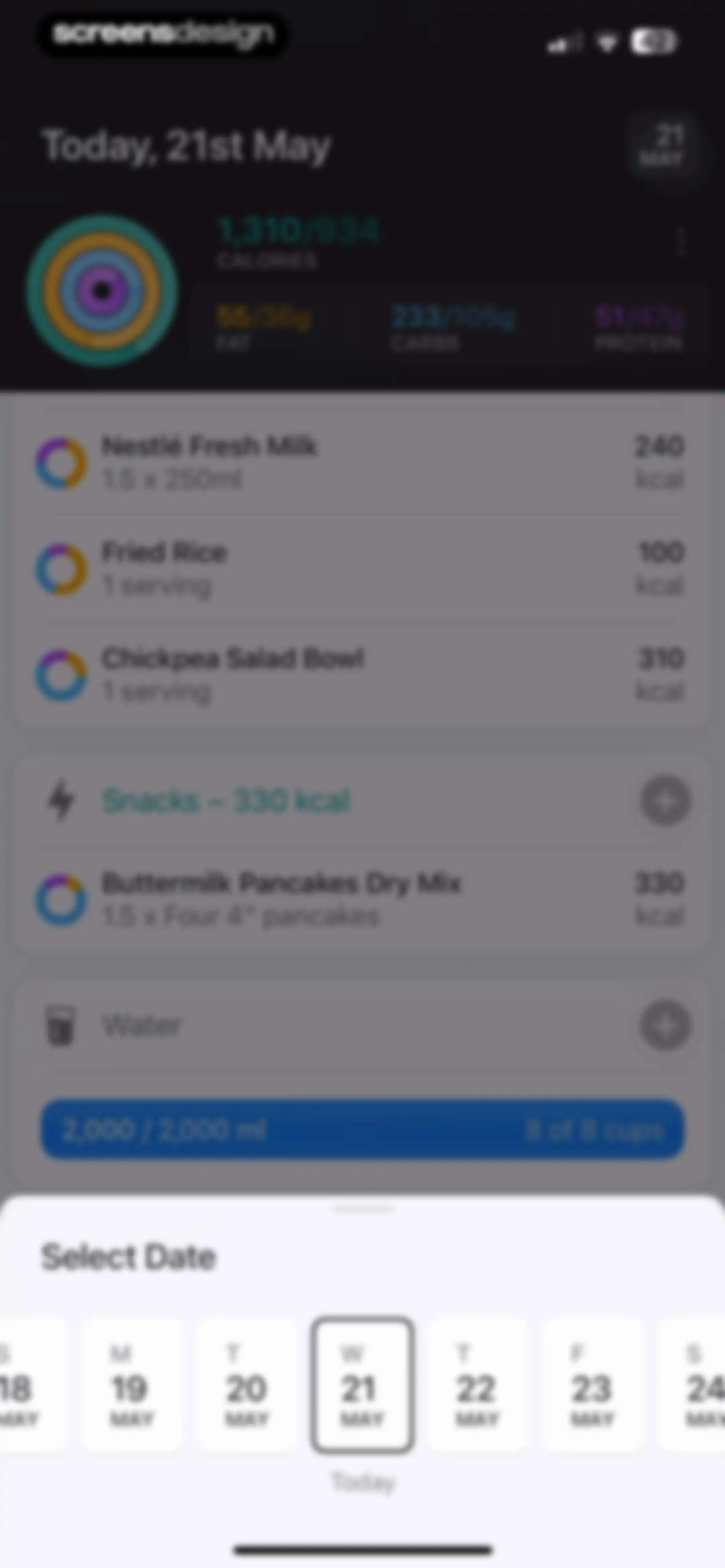Diet & Food Tracker: EatWell screen 80