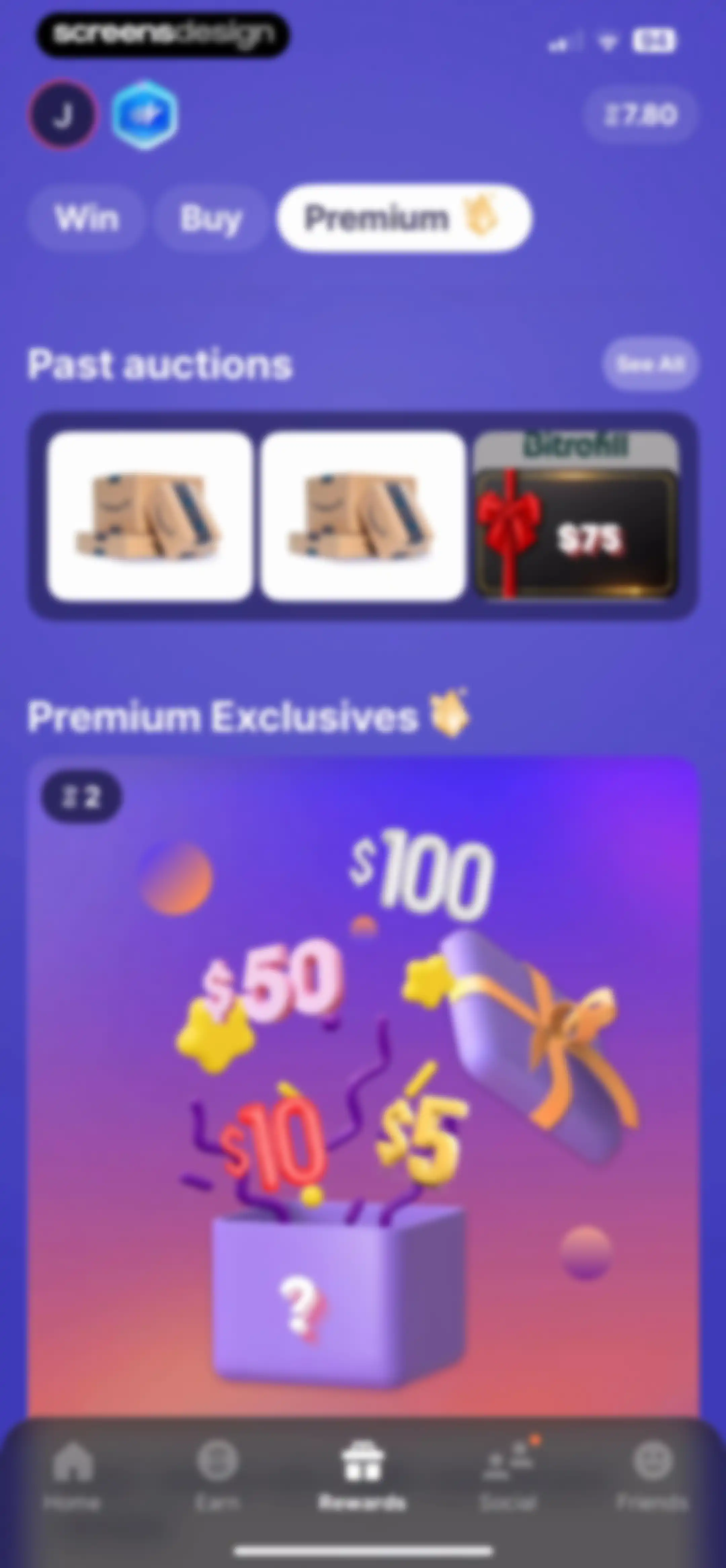 Sweatcoin Walking Step Counter screen 106