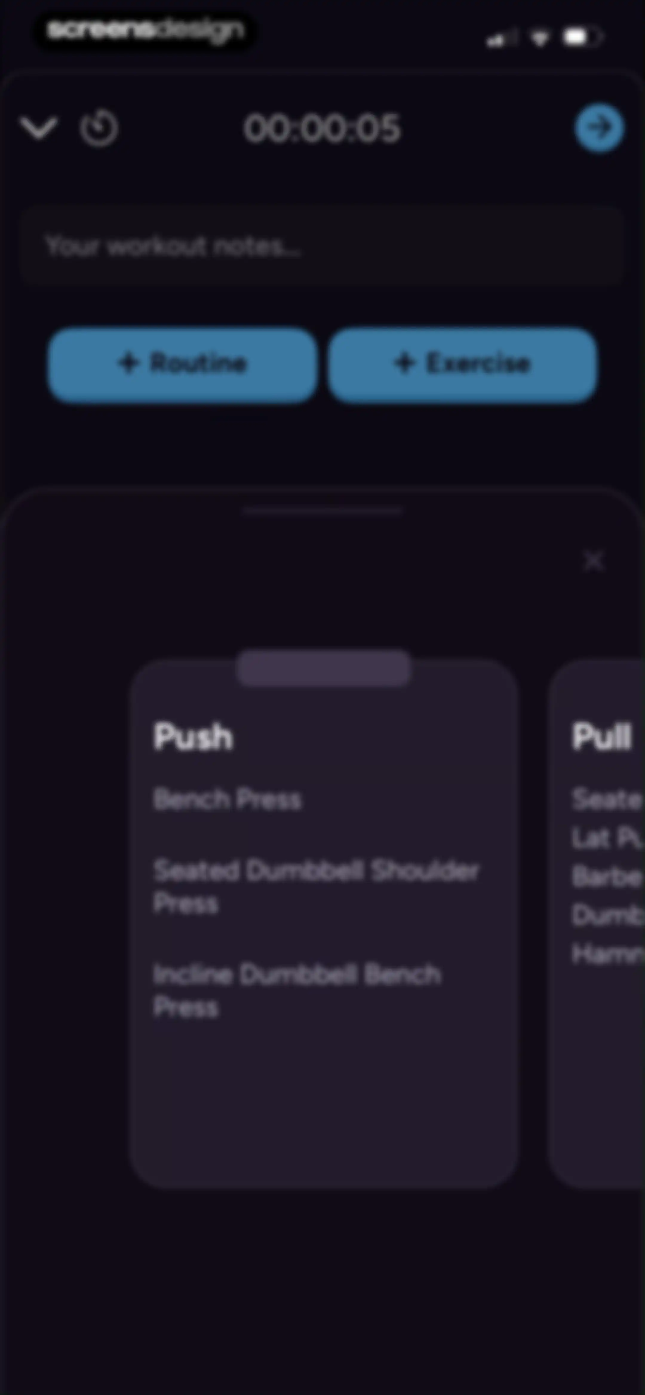 Liftoff - Ranked Gym Workouts screen 113