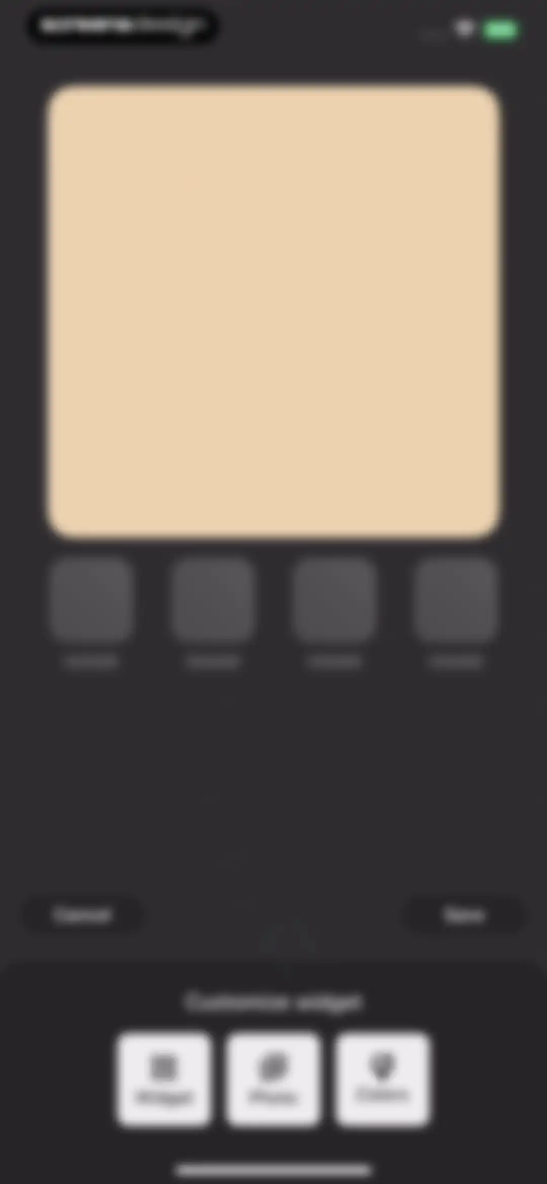Aesthetic: App icons & Widgets screen 77