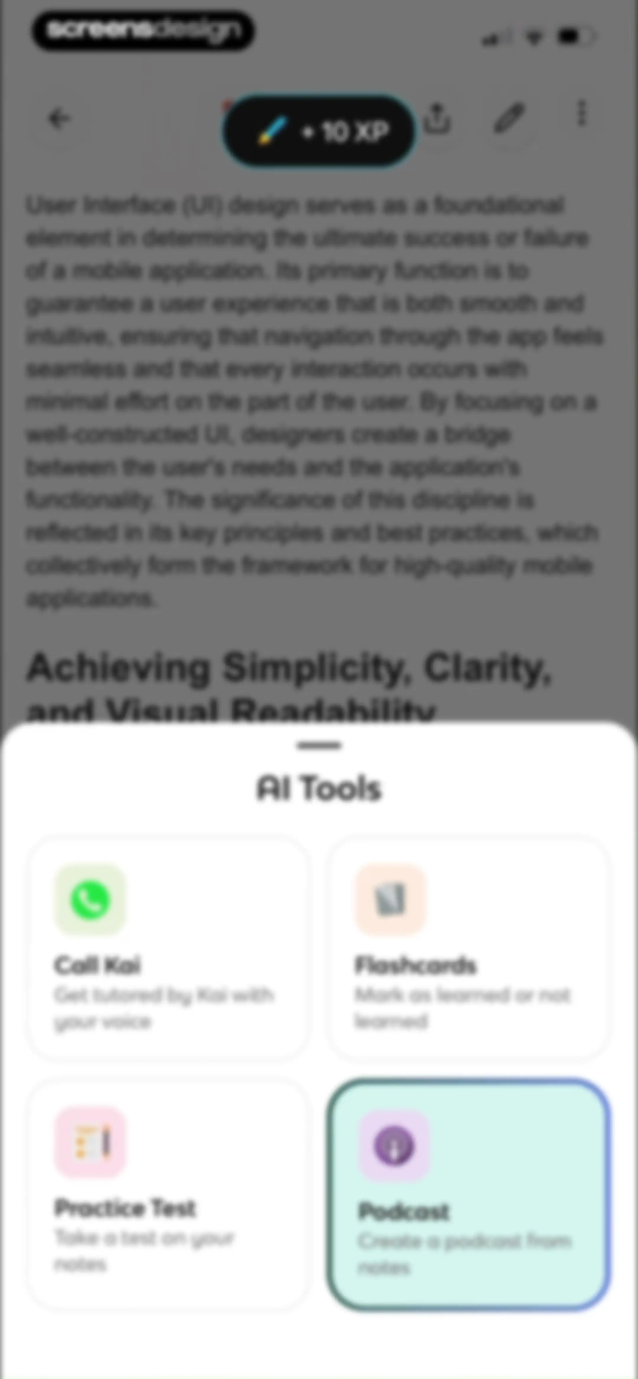 Knowt: AI Flashcards & Notes screen 130