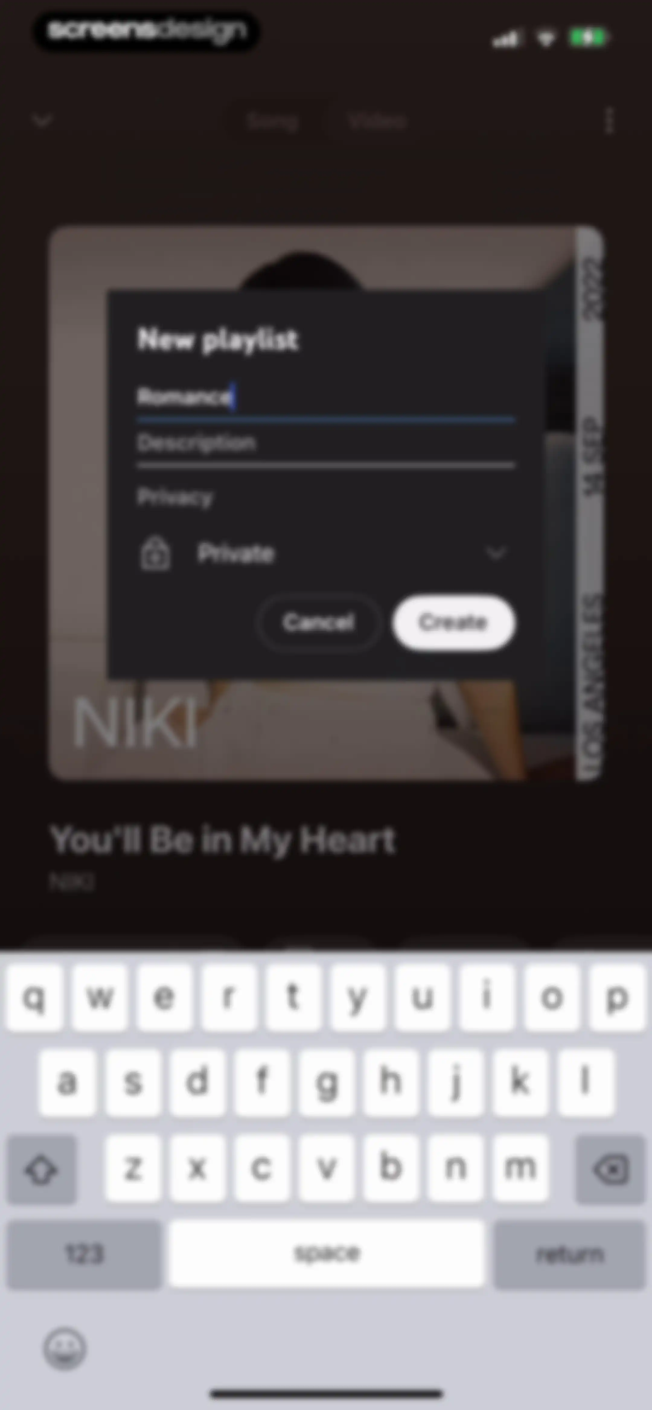 YouTube Music screen 33