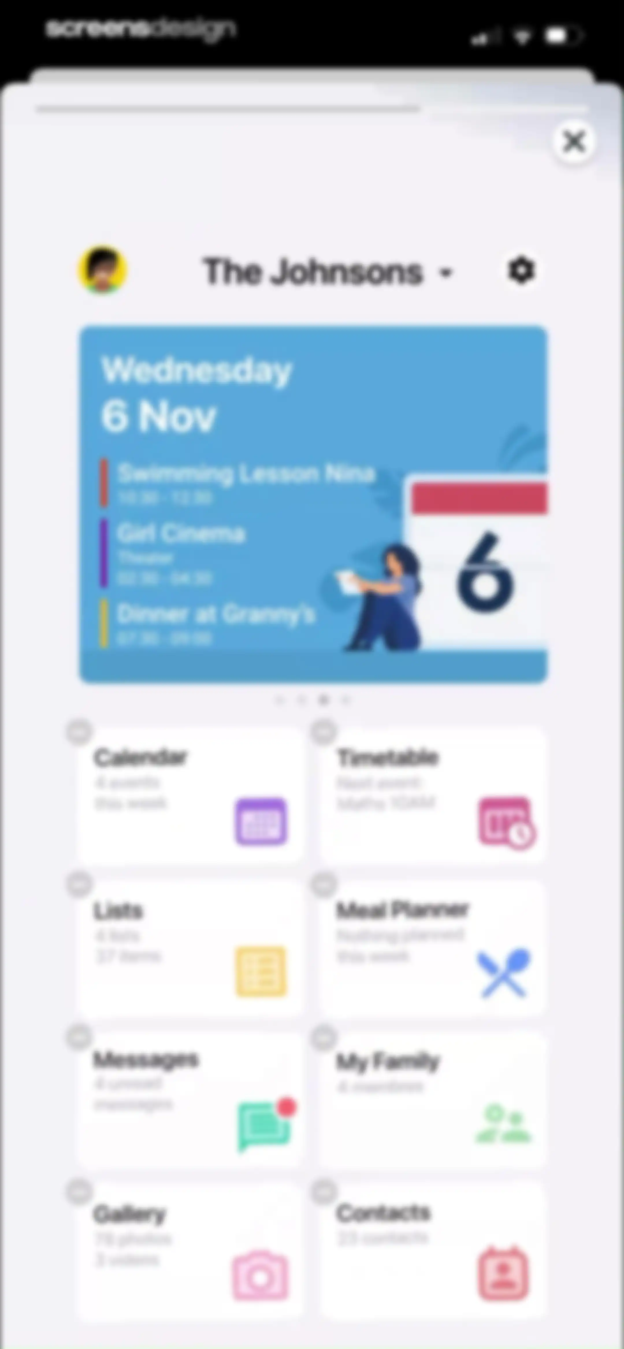 FamilyWall: Family Organizer screen 220