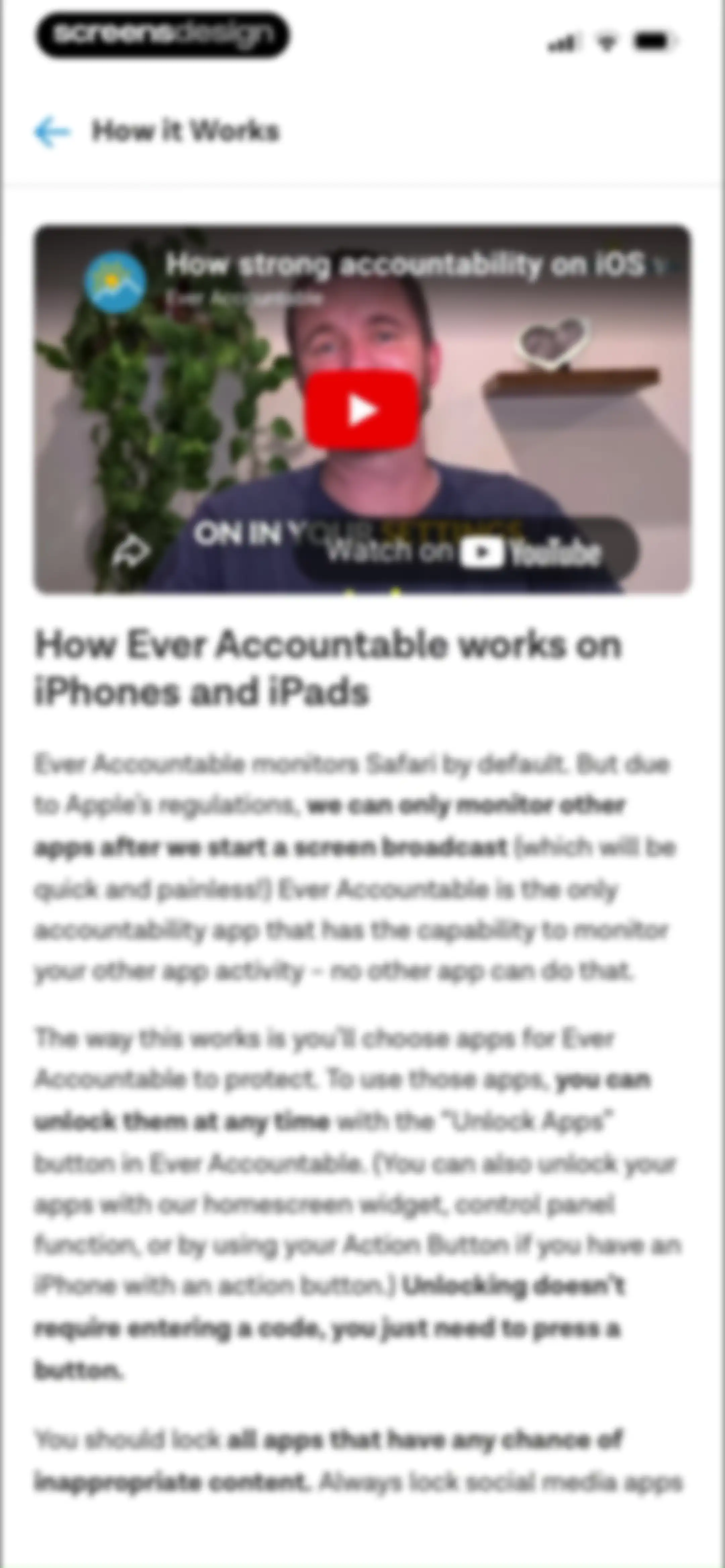 Ever Accountable - Full Safety screen 23
