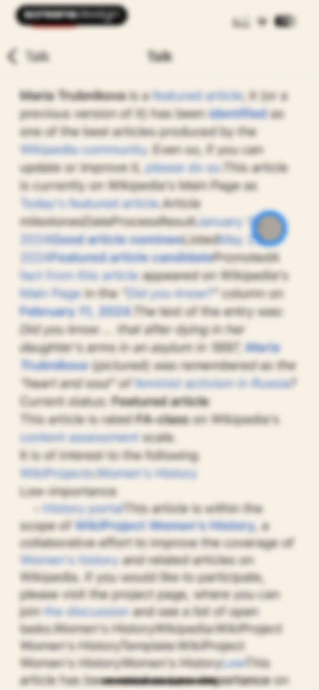 Wikipedia screen 28