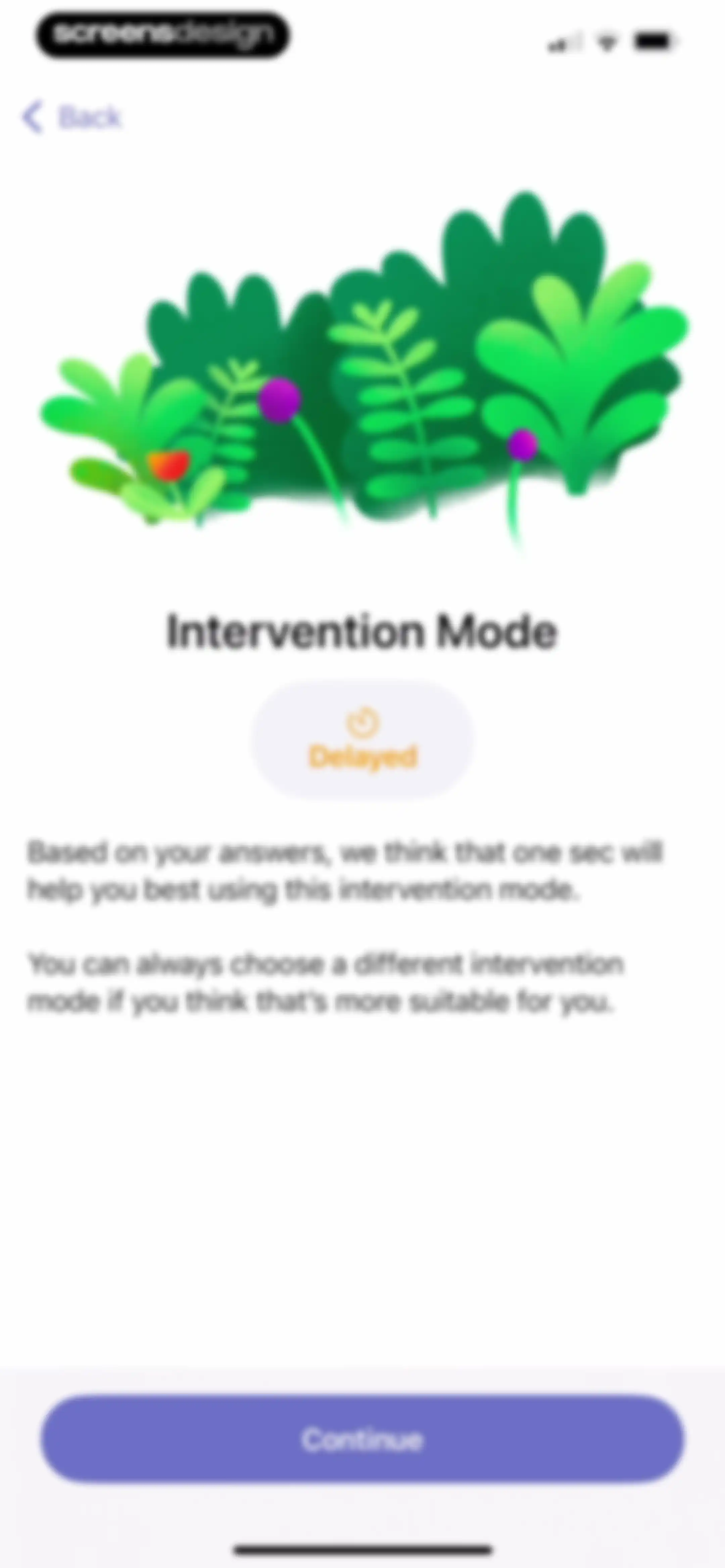 one sec | screen time + focus screen 4