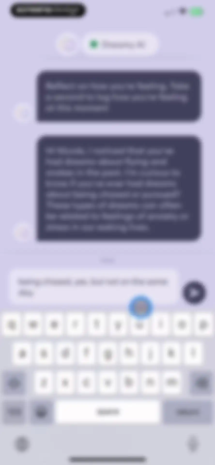 DreamApp: Dream Interpretation screen 85