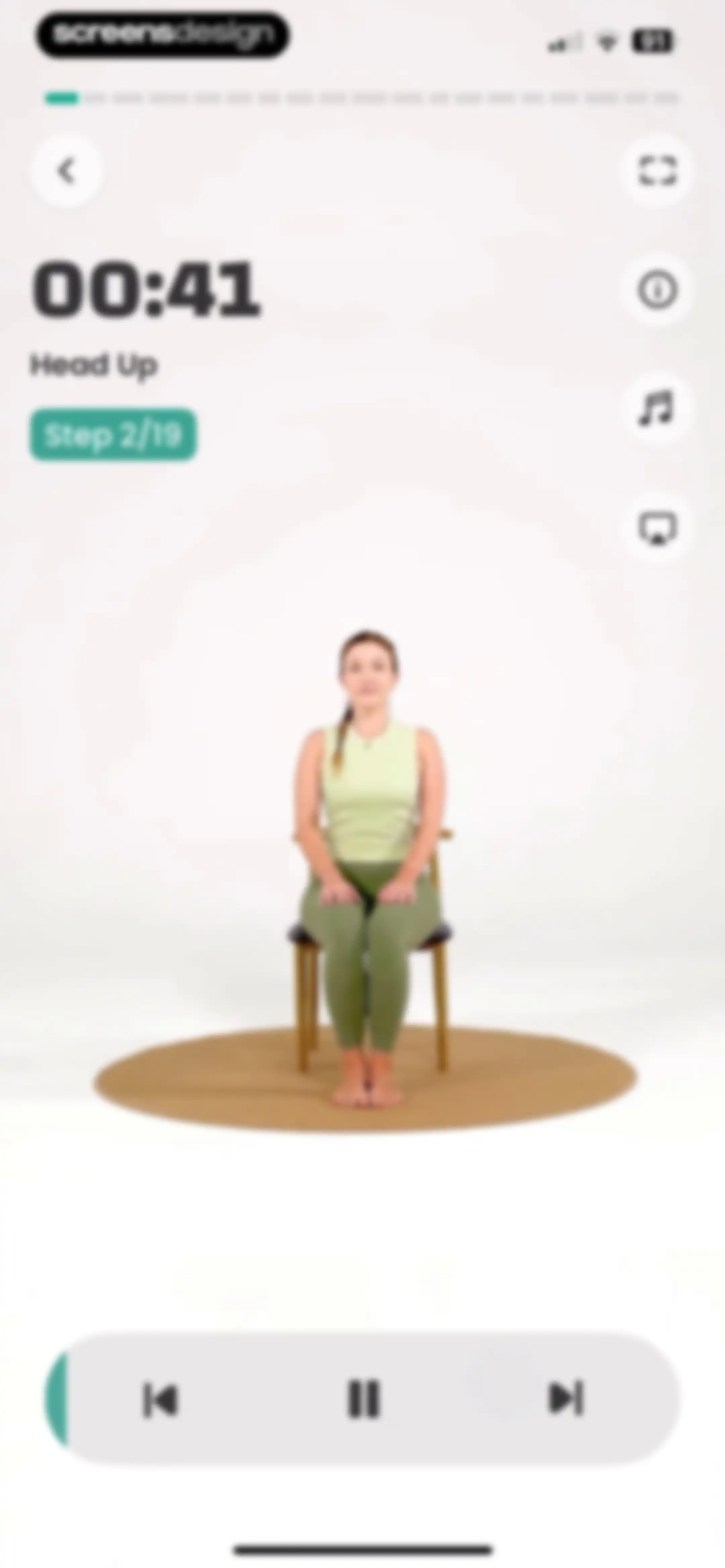 Workout for Seniors: SeniorFit screen 85