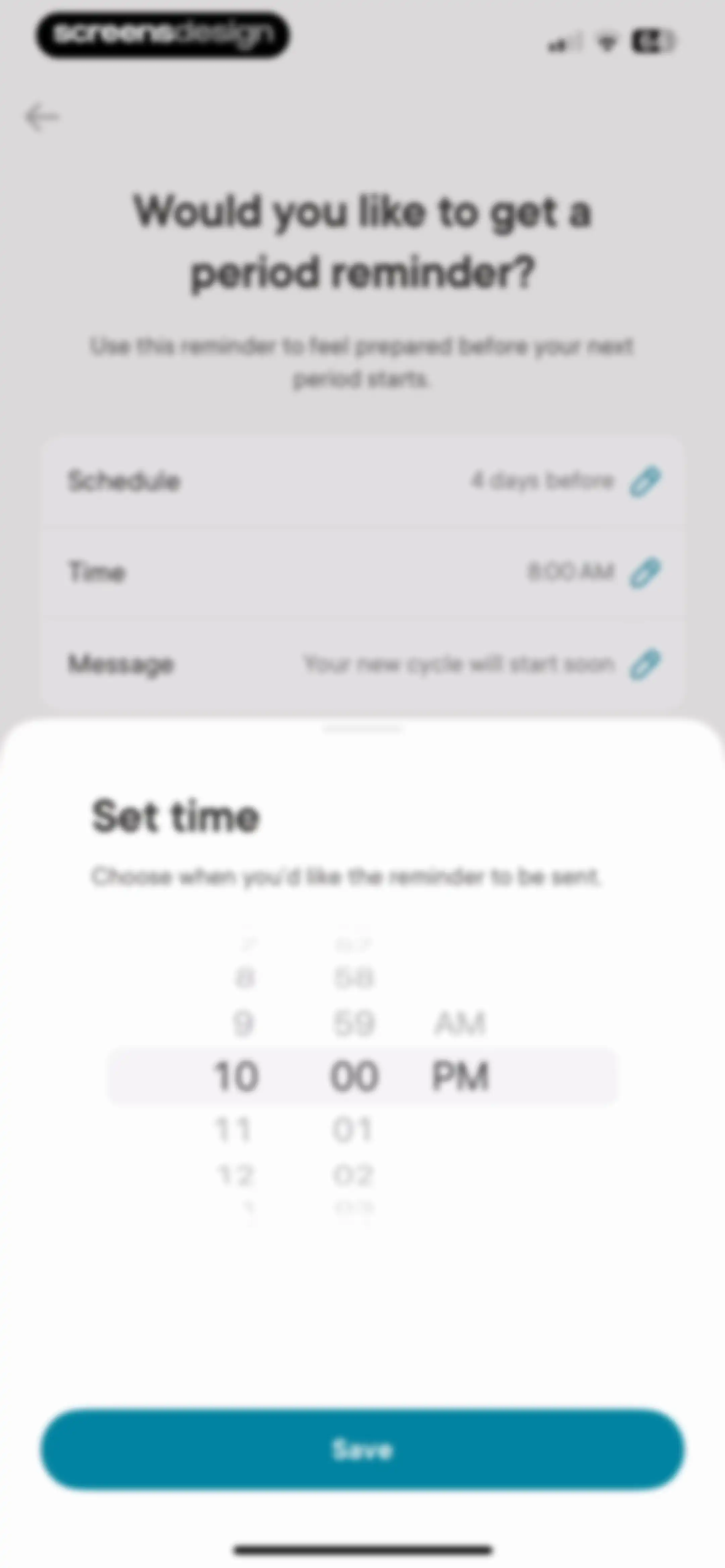 Clue Period & Cycle Tracker screen 19