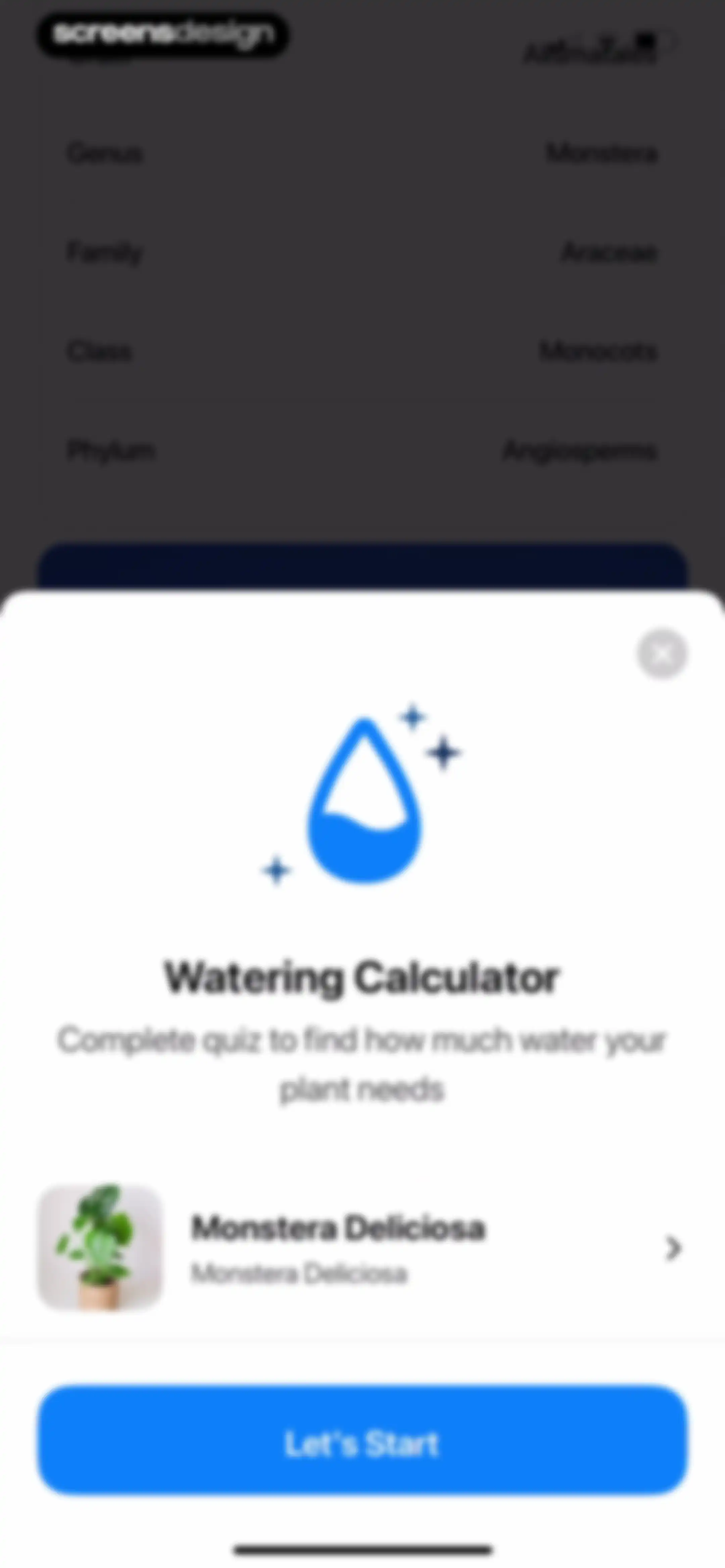Plant App: Plant Identifier screen 22
