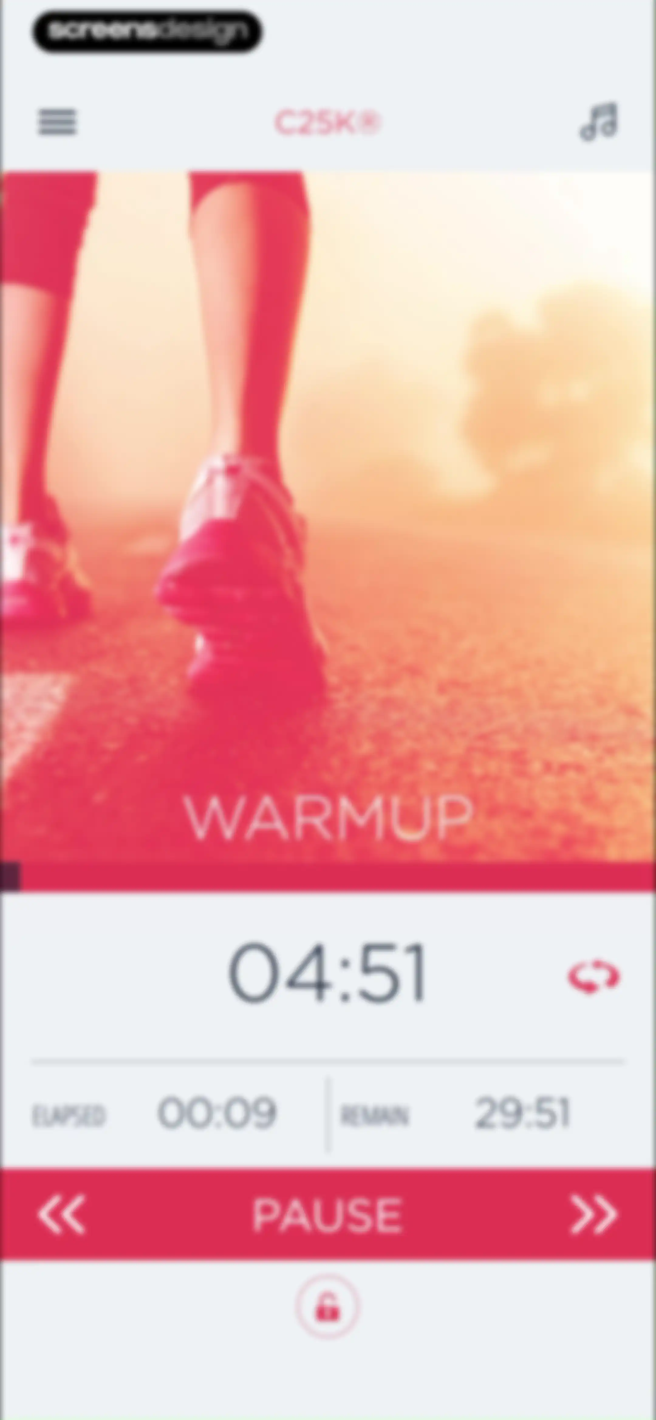 C25K® 5K Running Coach & Map screen 13