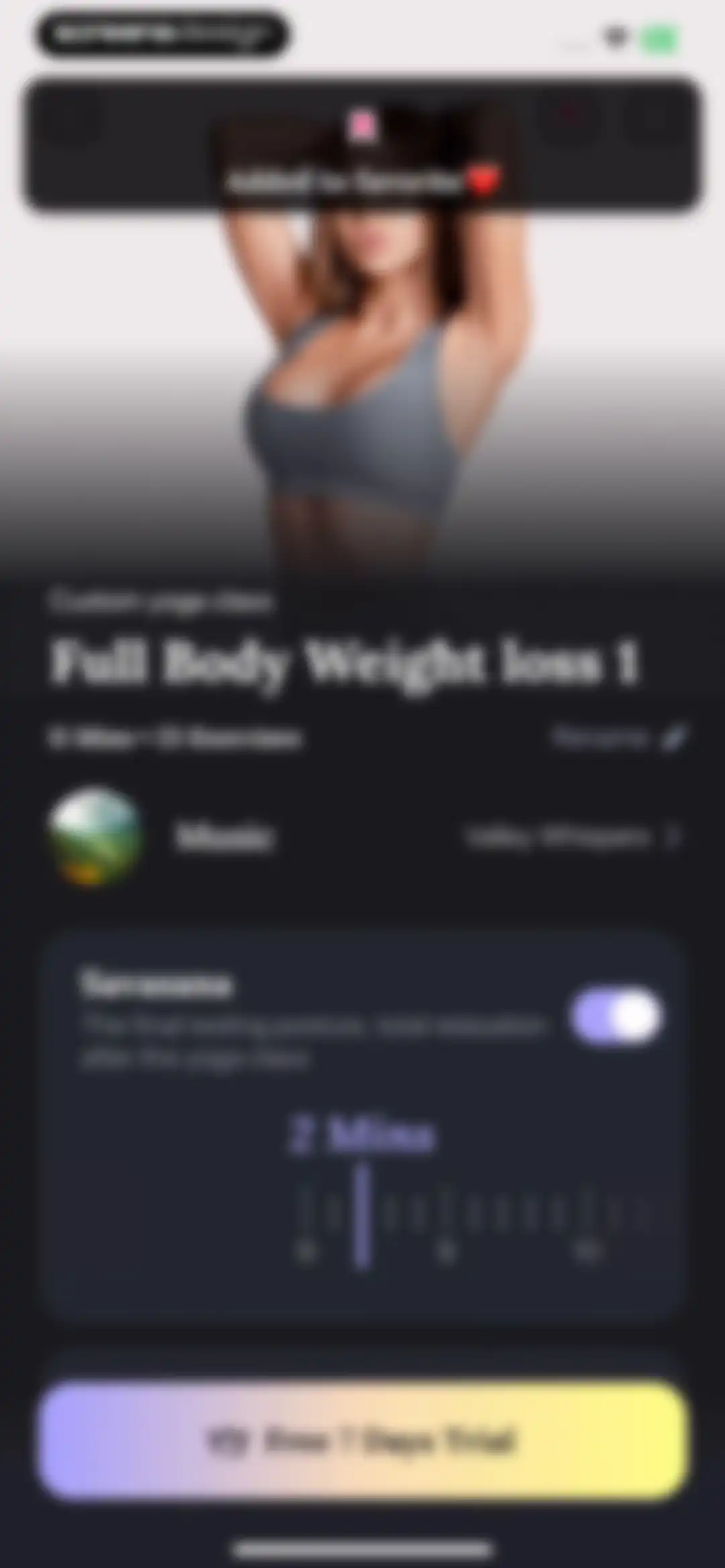 Yoga for Beginners, Pilates+ screen 129