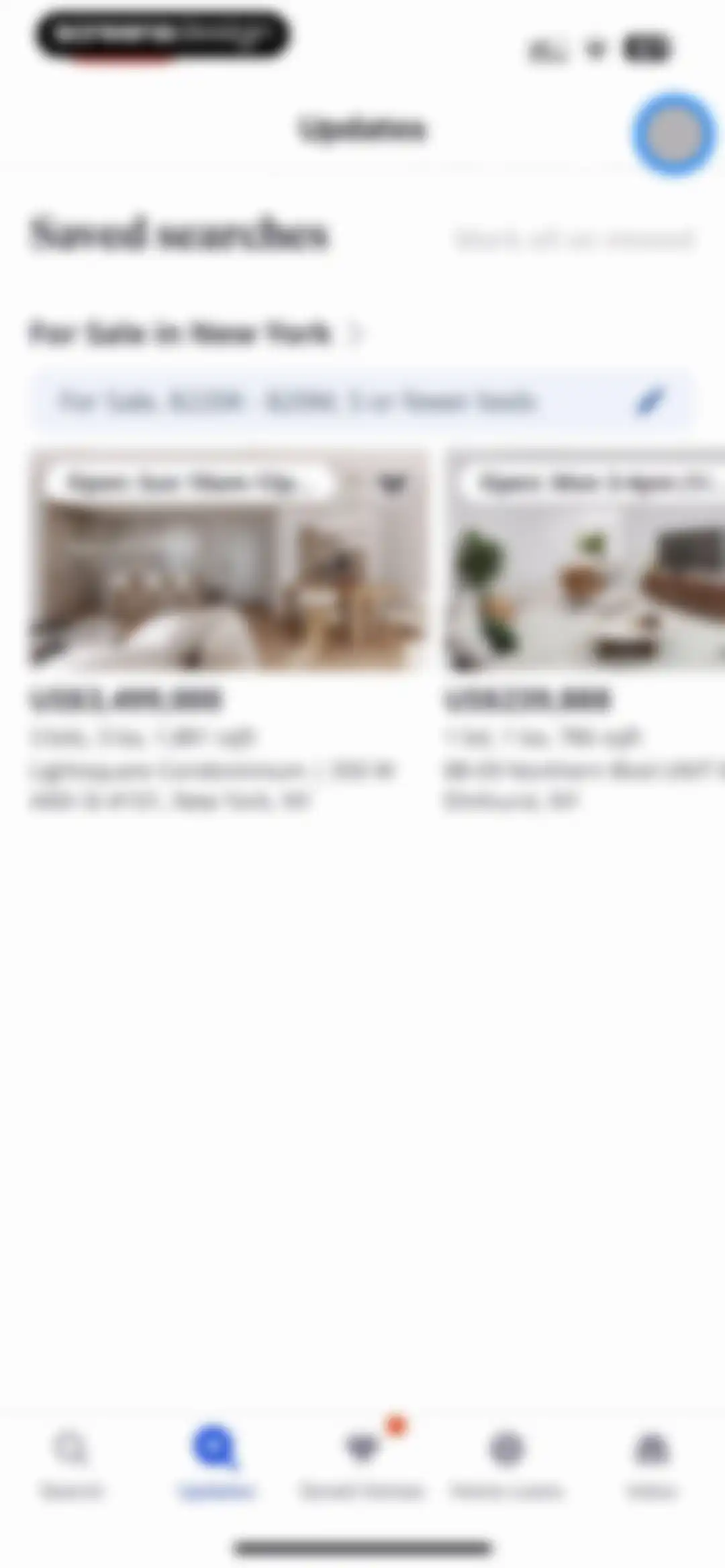 Zillow Real Estate & Rentals screen 101