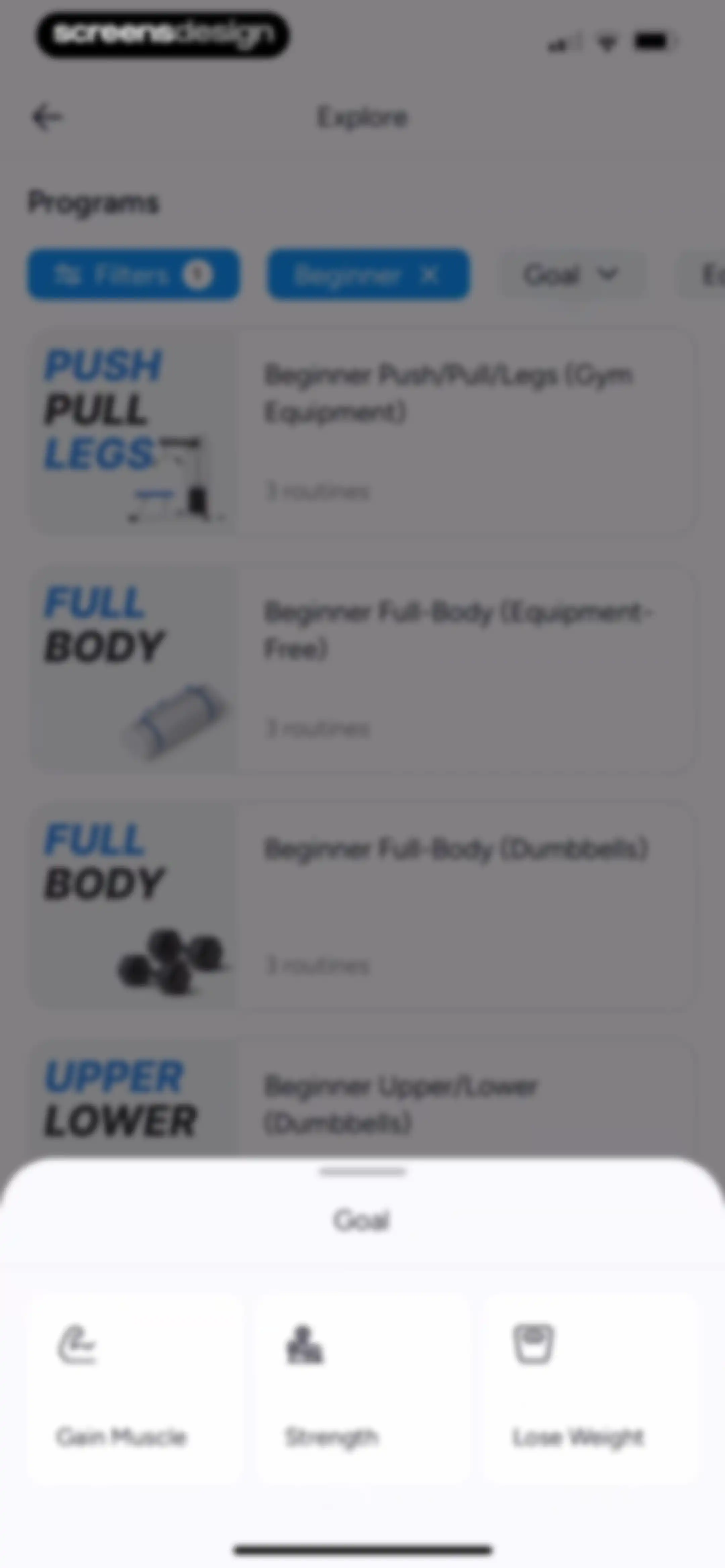 Hevy - Workout Tracker Gym Log screen 133