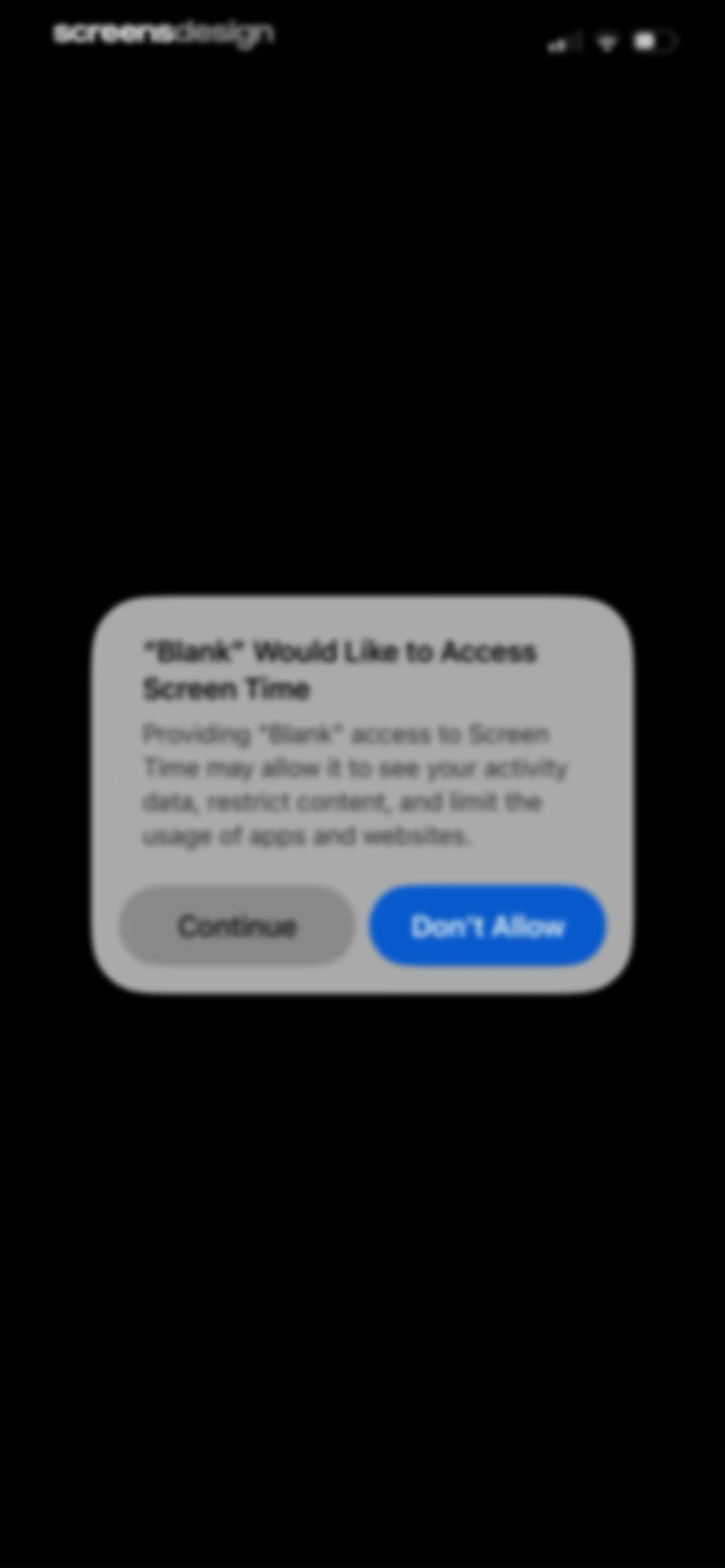 Blank Spaces Launcher screen 62
