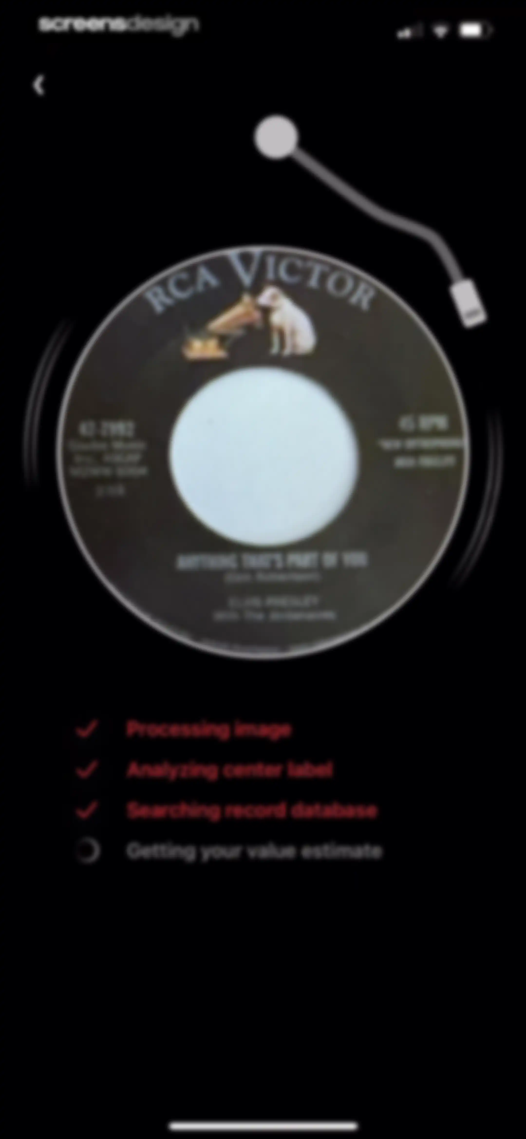 VinylSnap: Scan & Value Record screen 19