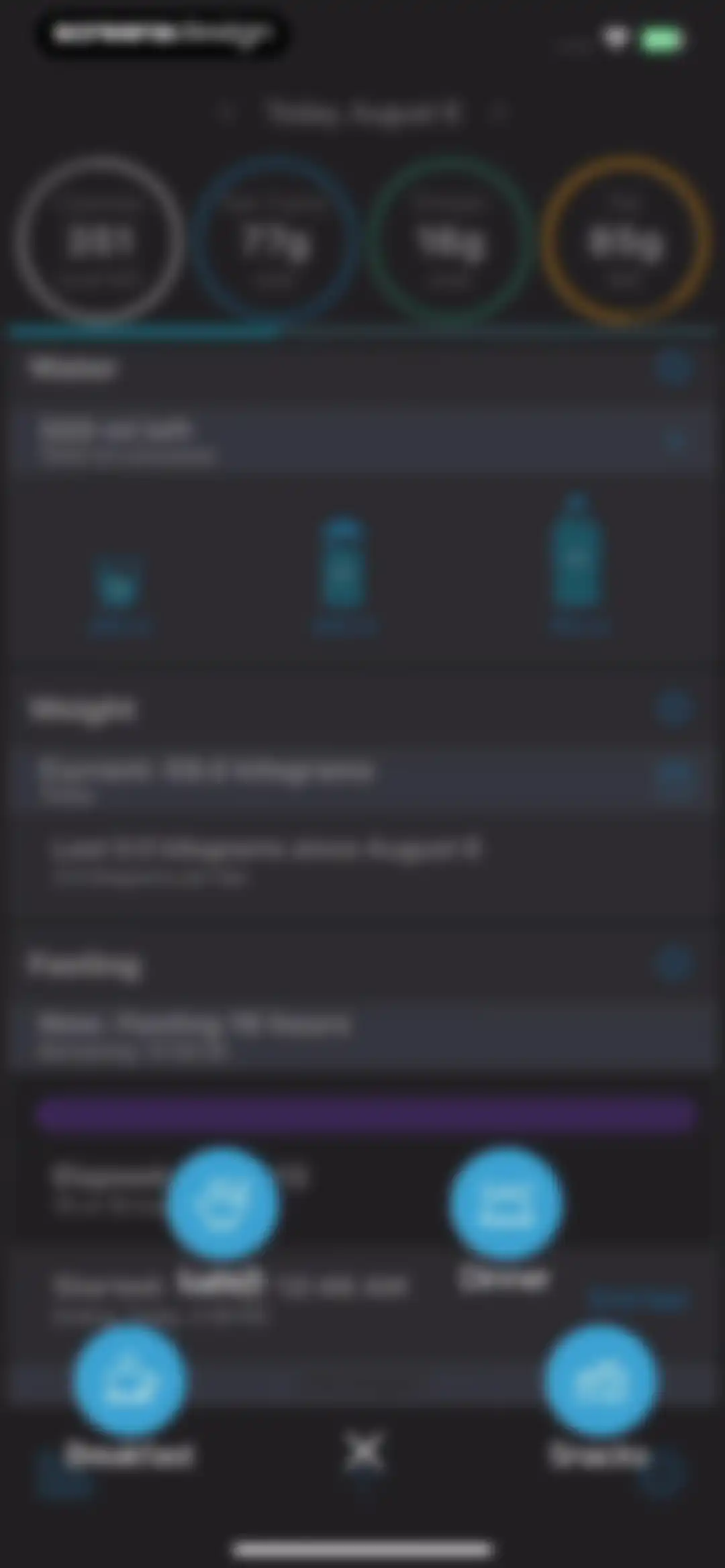 Keto diet app－Low carb manager screen 85