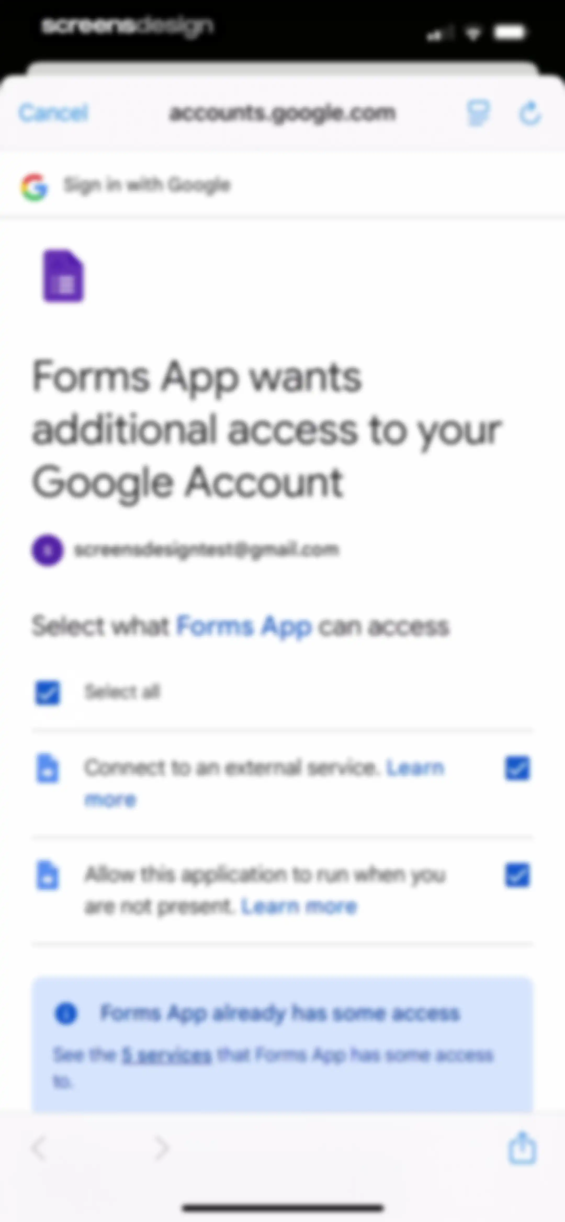 Forms for Google Docs screen 63