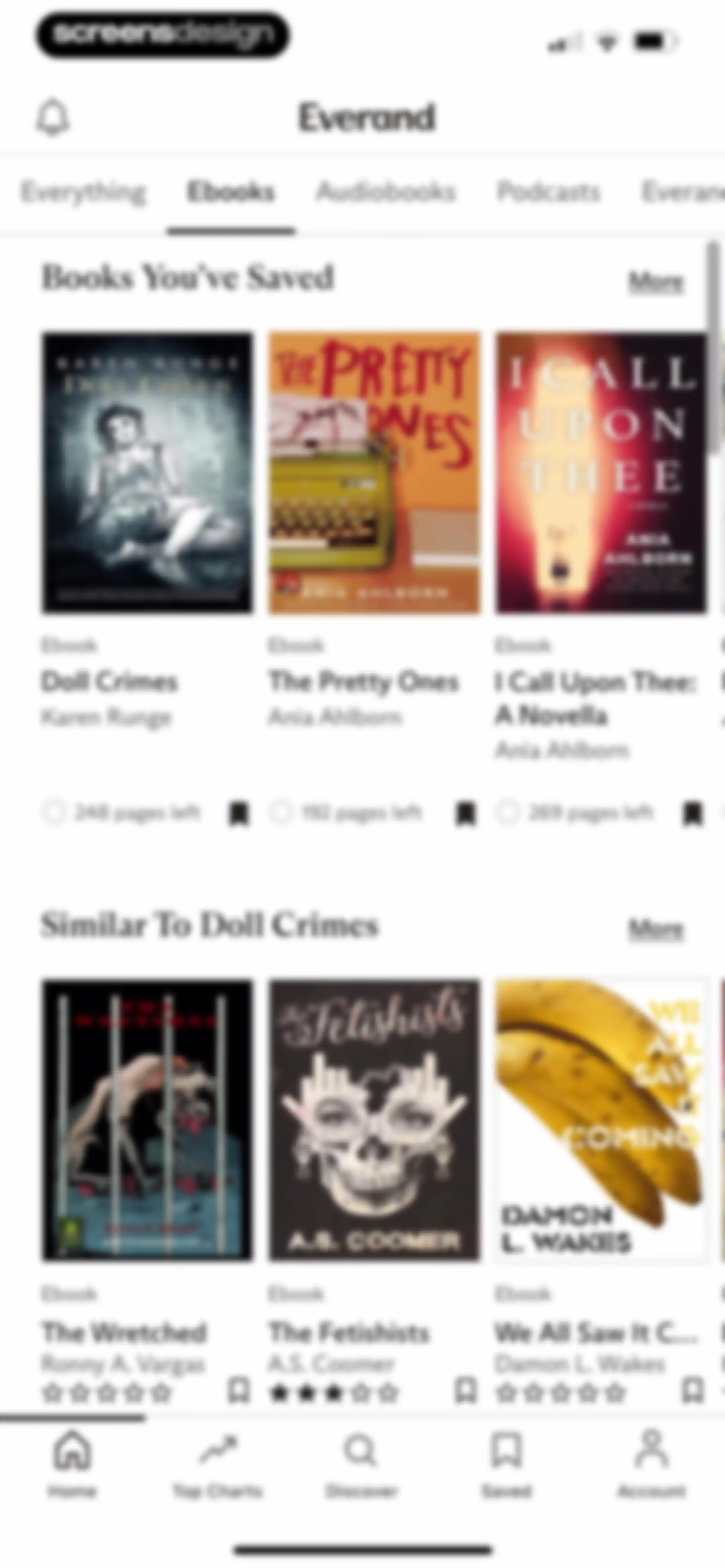 Everand: Audiobooks & Ebooks screen 74