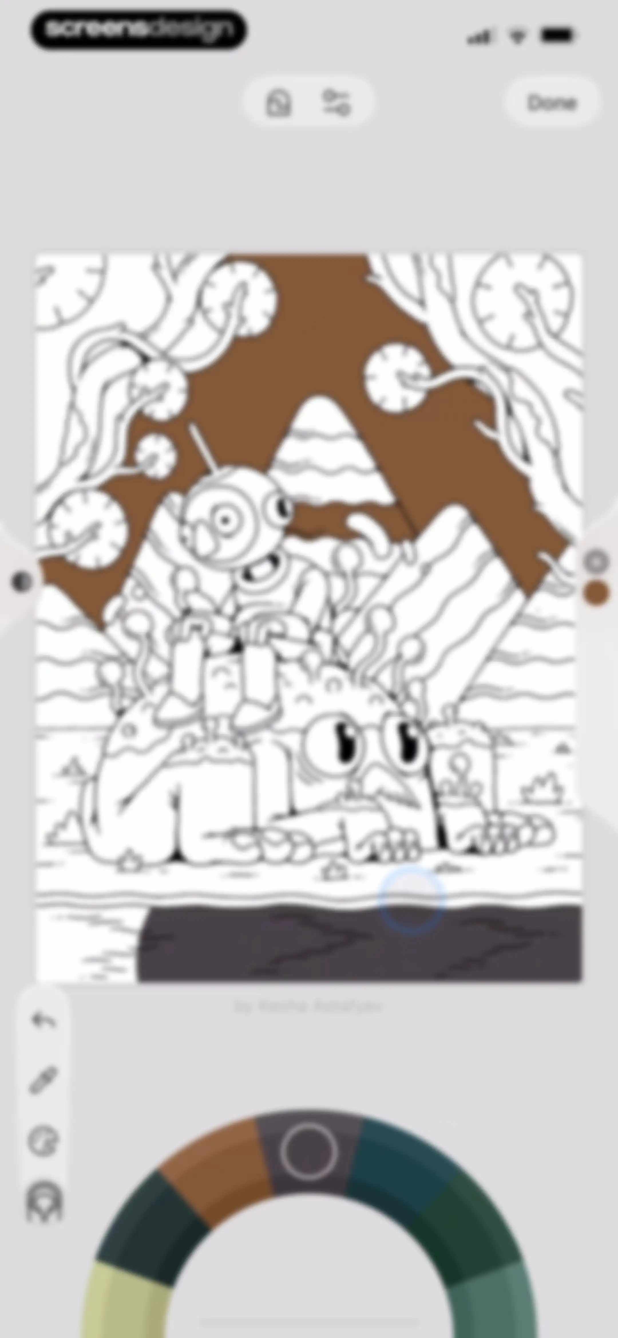 Lake: Coloring Book for Adults screen 80