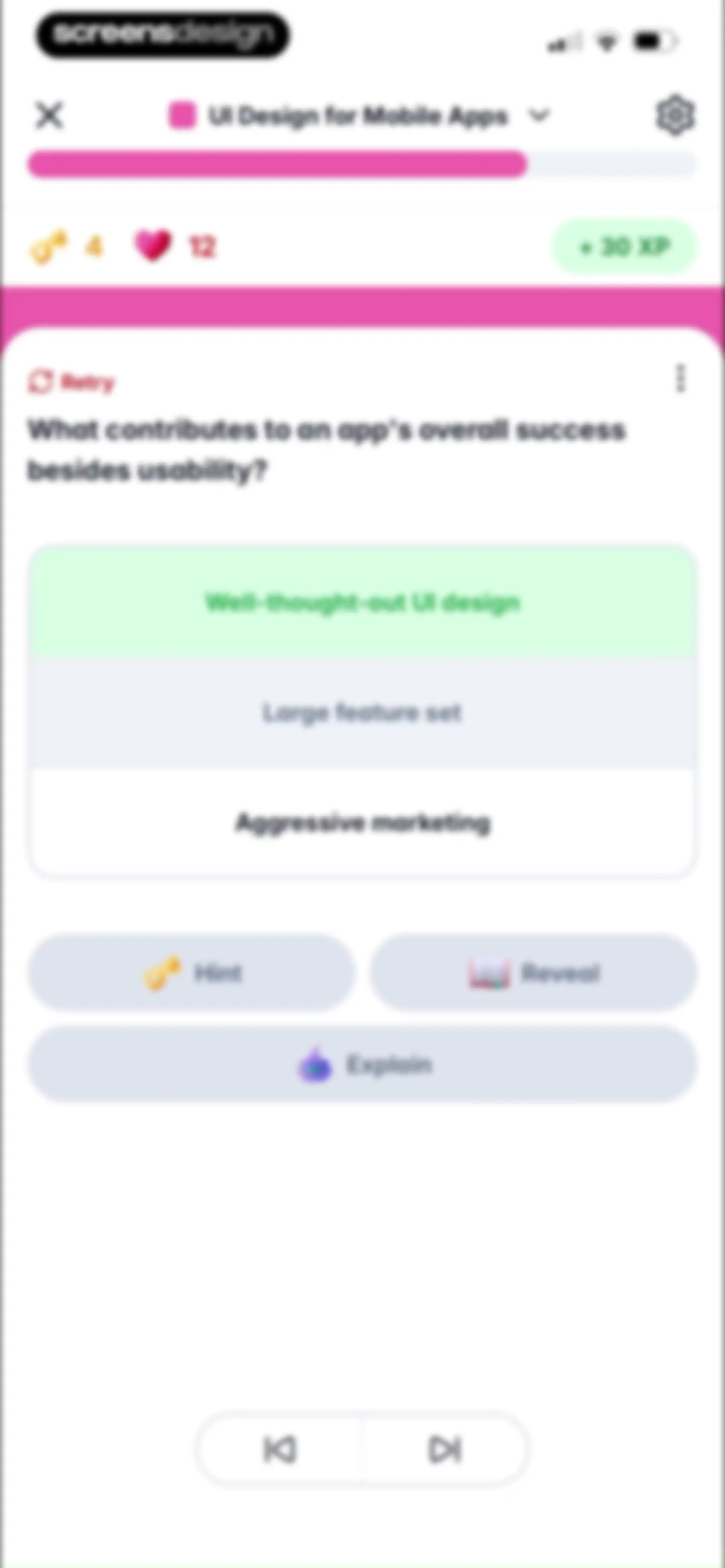 Gizmo: AI Tutor screen 59