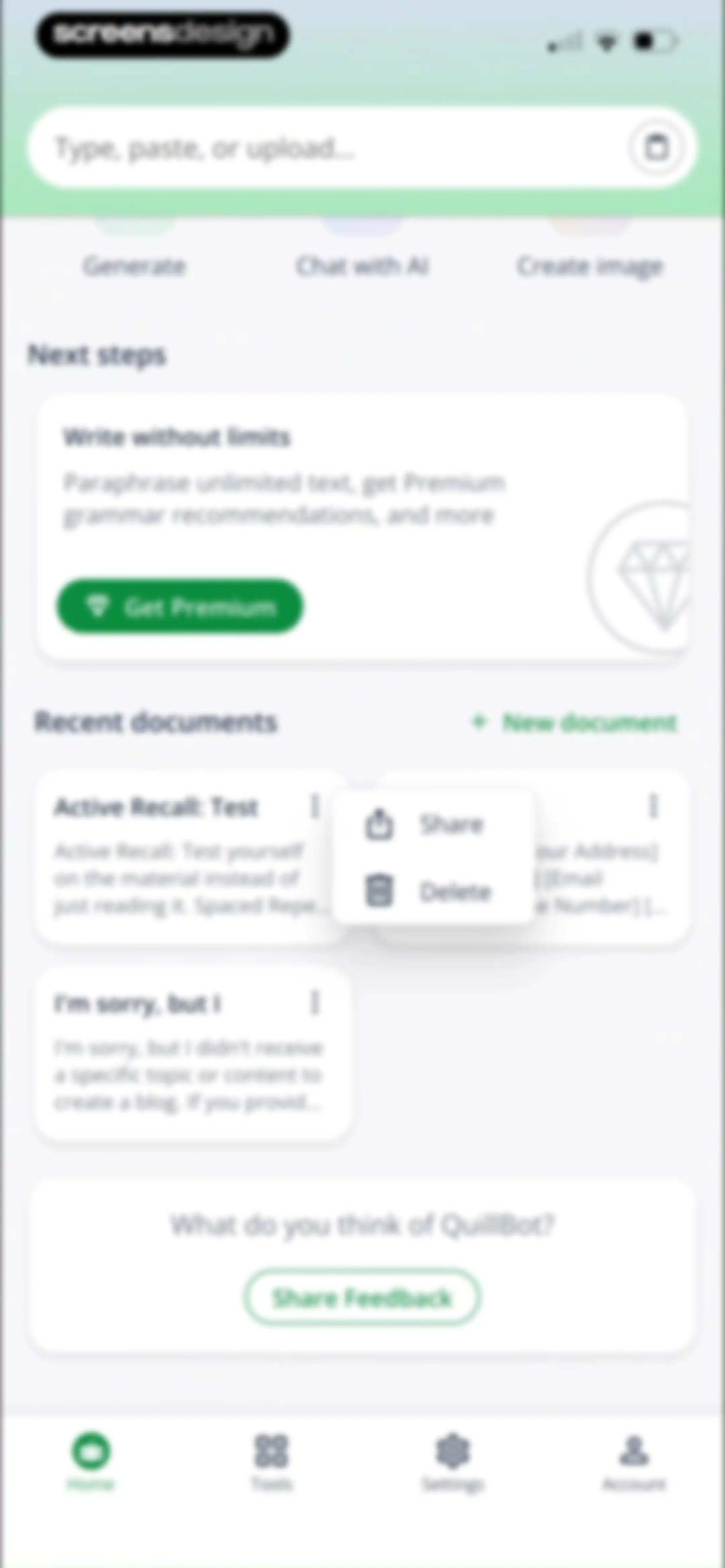 Quillbot-AI Writing & Keyboard screen 64