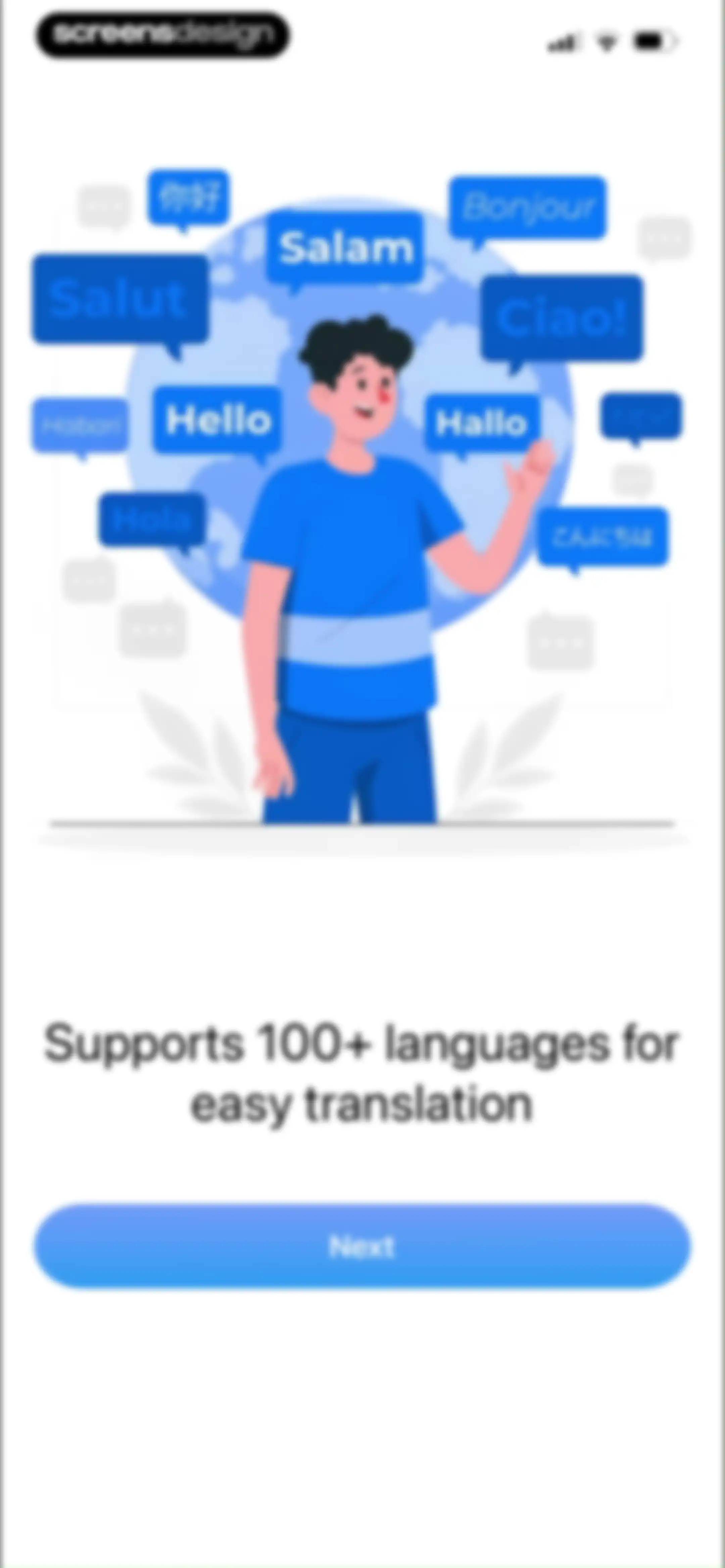 Translate Pal, Translate App screen 3
