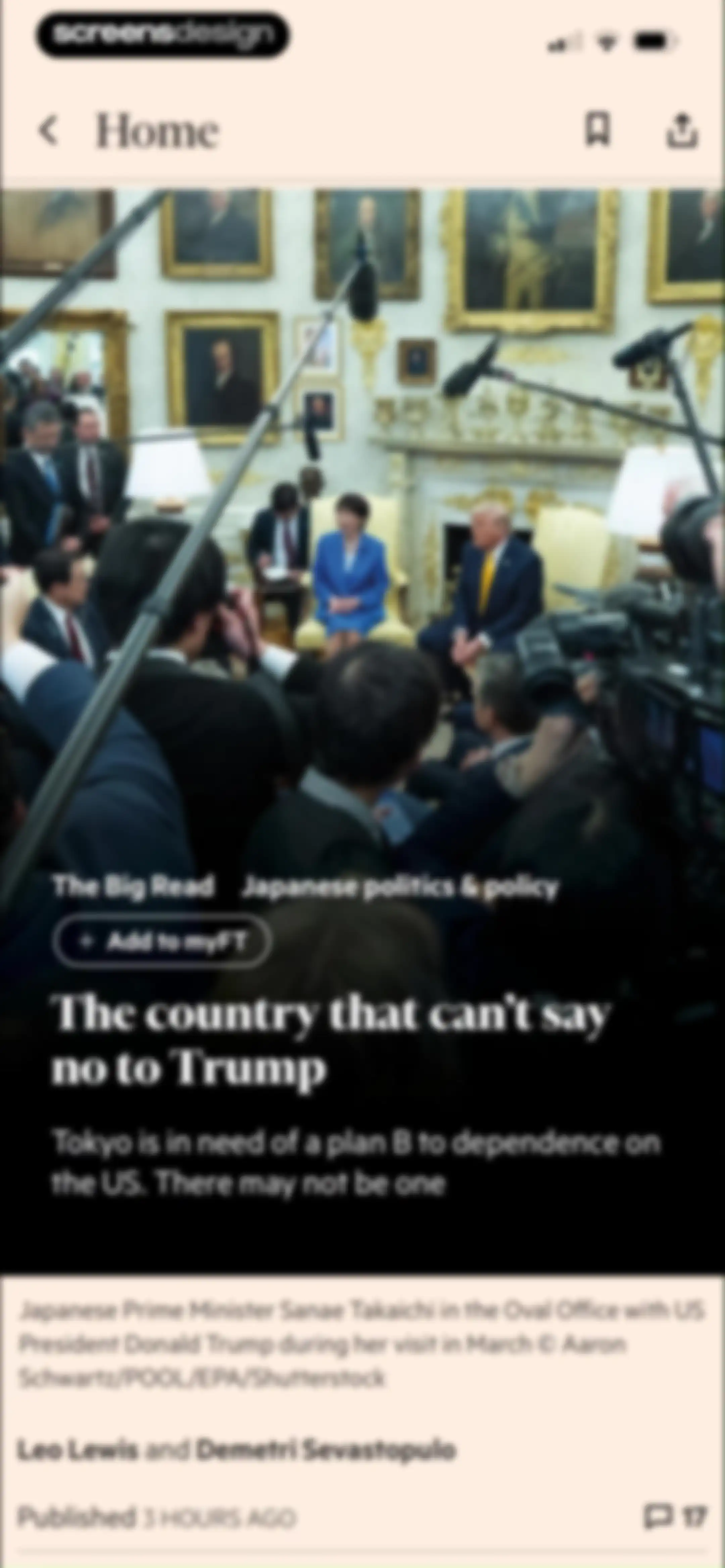Financial Times: Business News screen 51