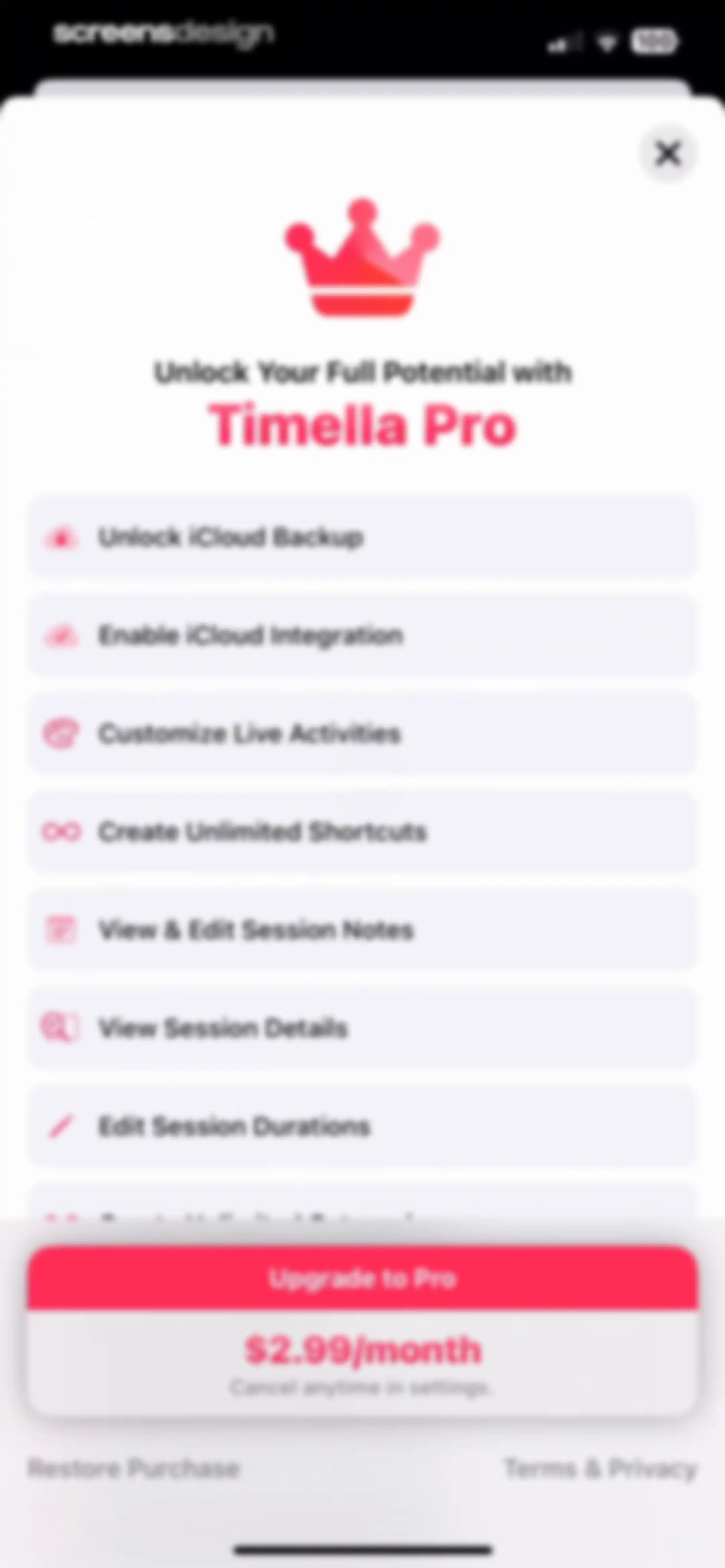 Timella: Study & Work Timer screen 61
