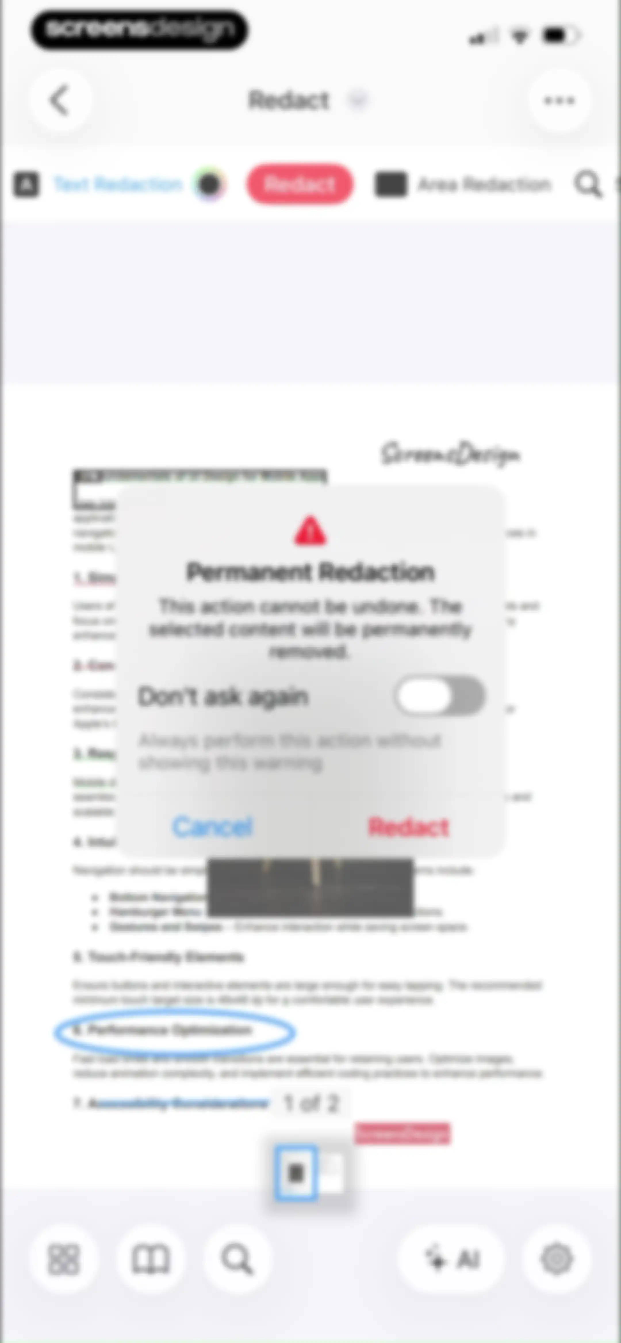 PDF Editor ® screen 83