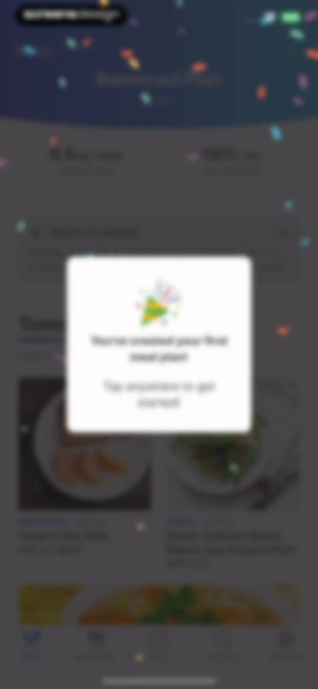 Intent - Meal Planner screen 61