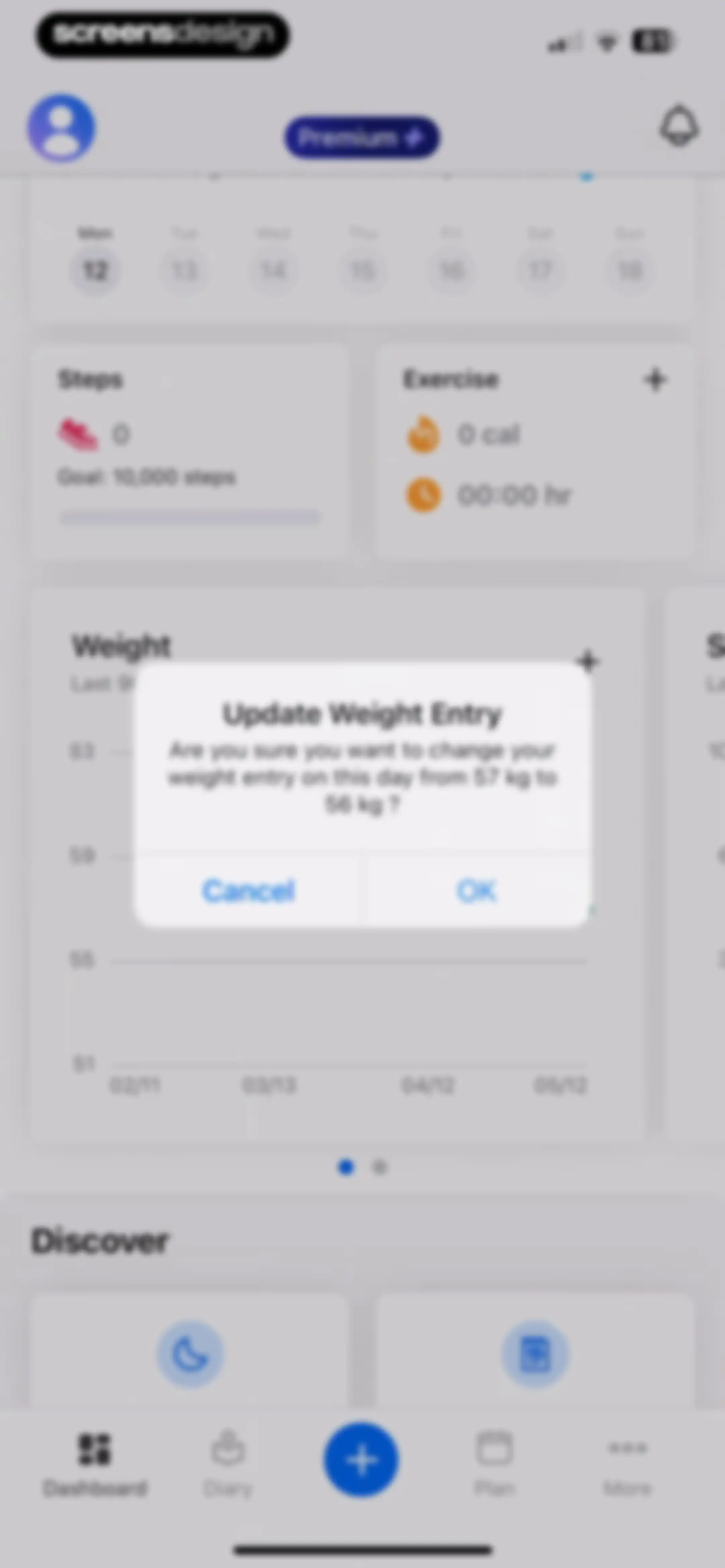 MyFitnessPal: Calorie Counter screen 139