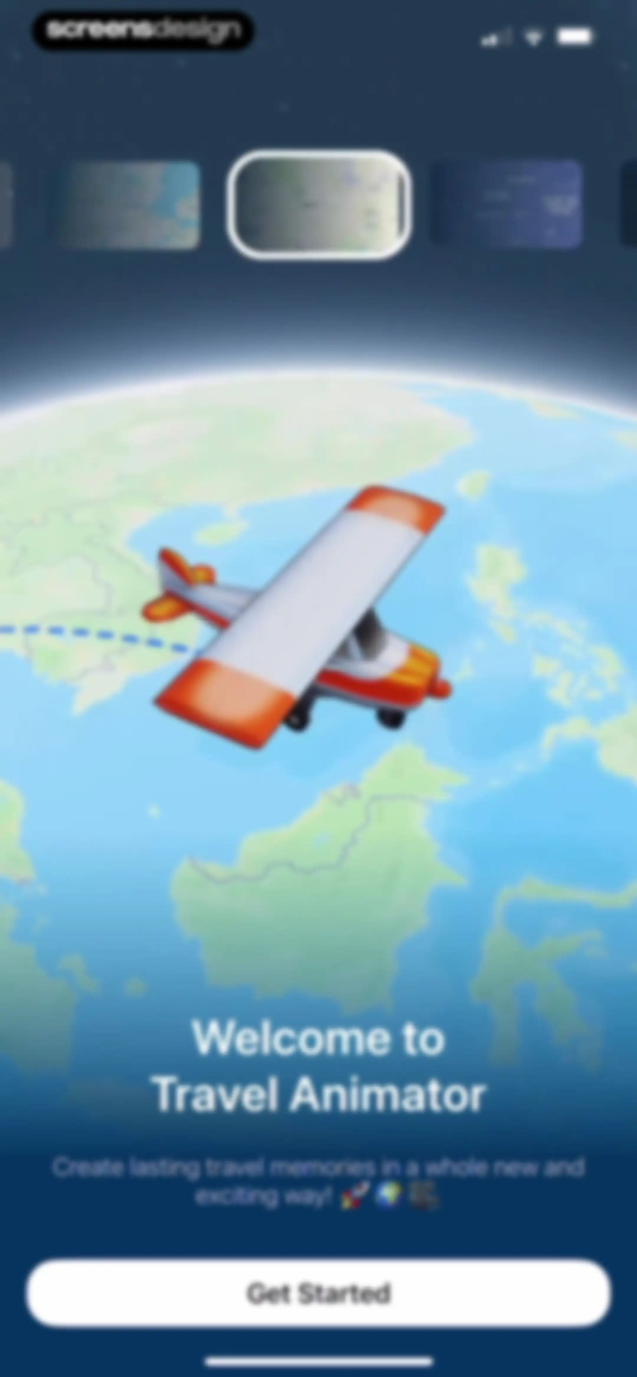 TravelAnimator: Journey Route screen 6