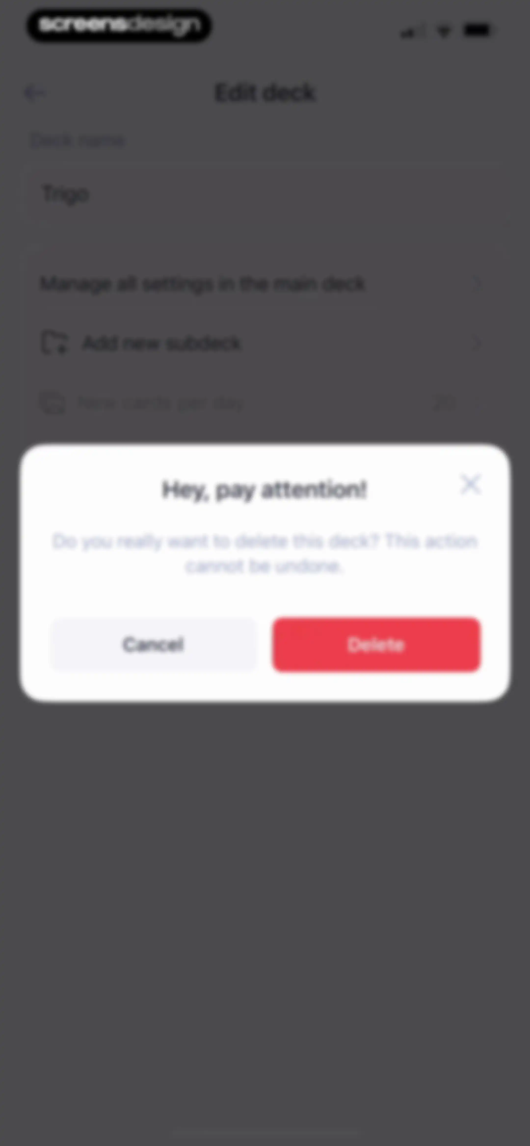 Cogni: Flashcards Learning screen 41
