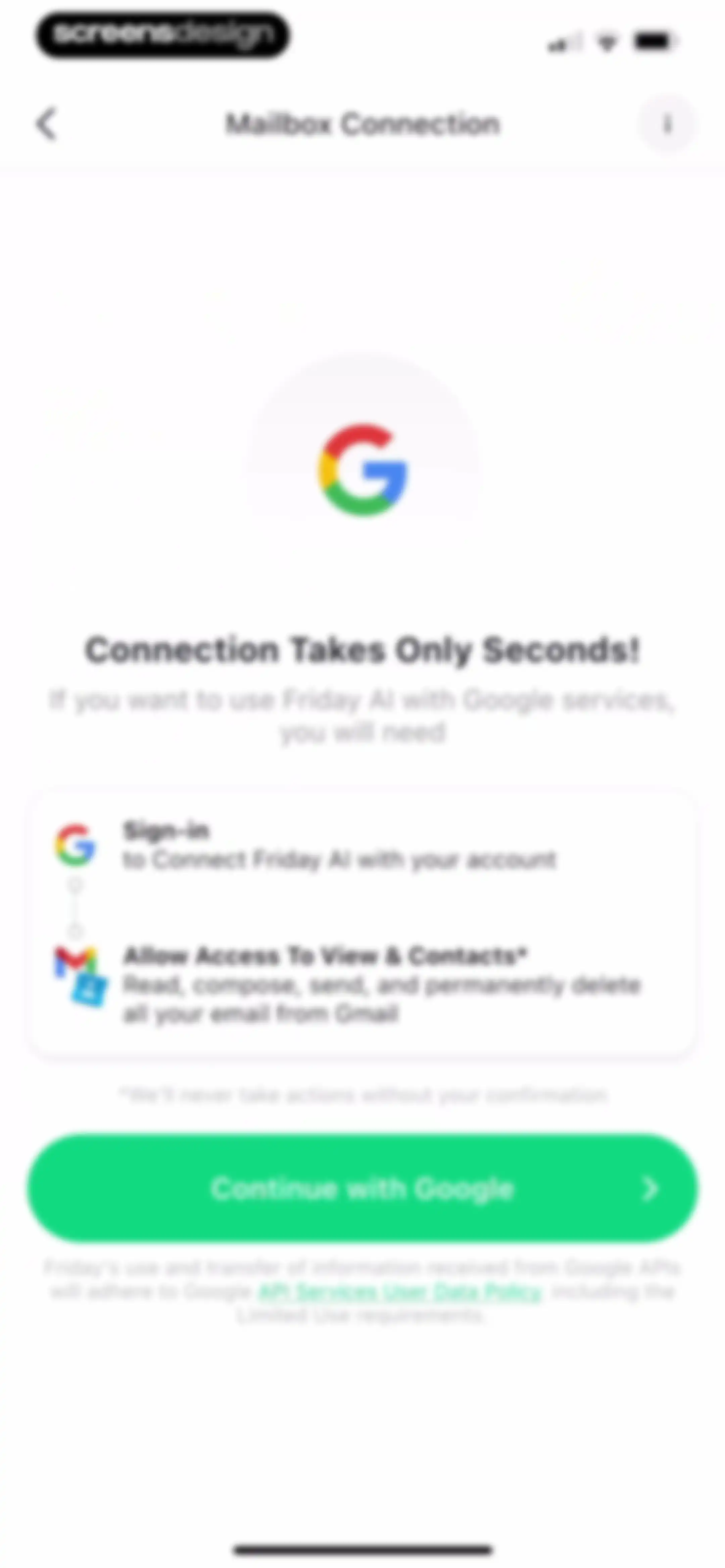 Friday AI Email Writer screen 28