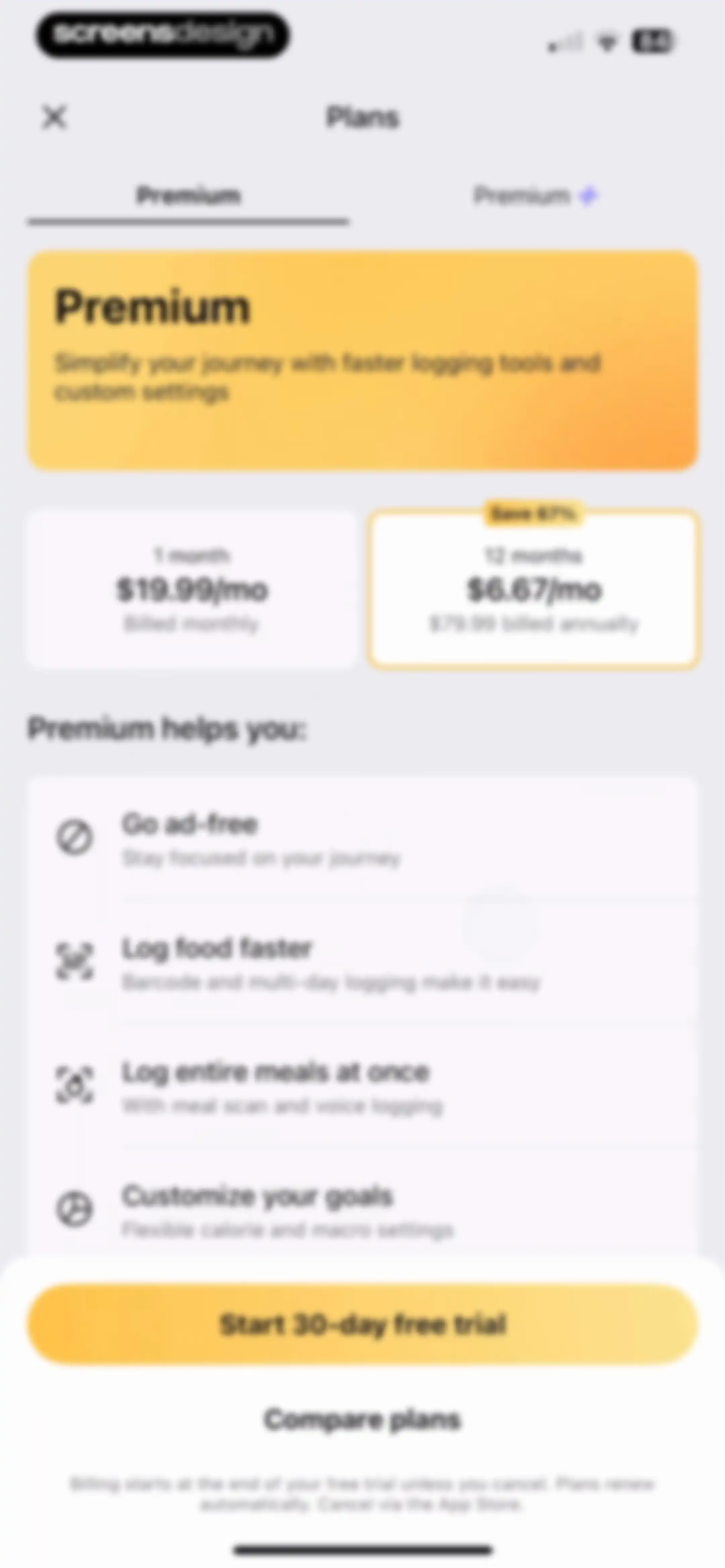 MyFitnessPal: Calorie Counter screen 26