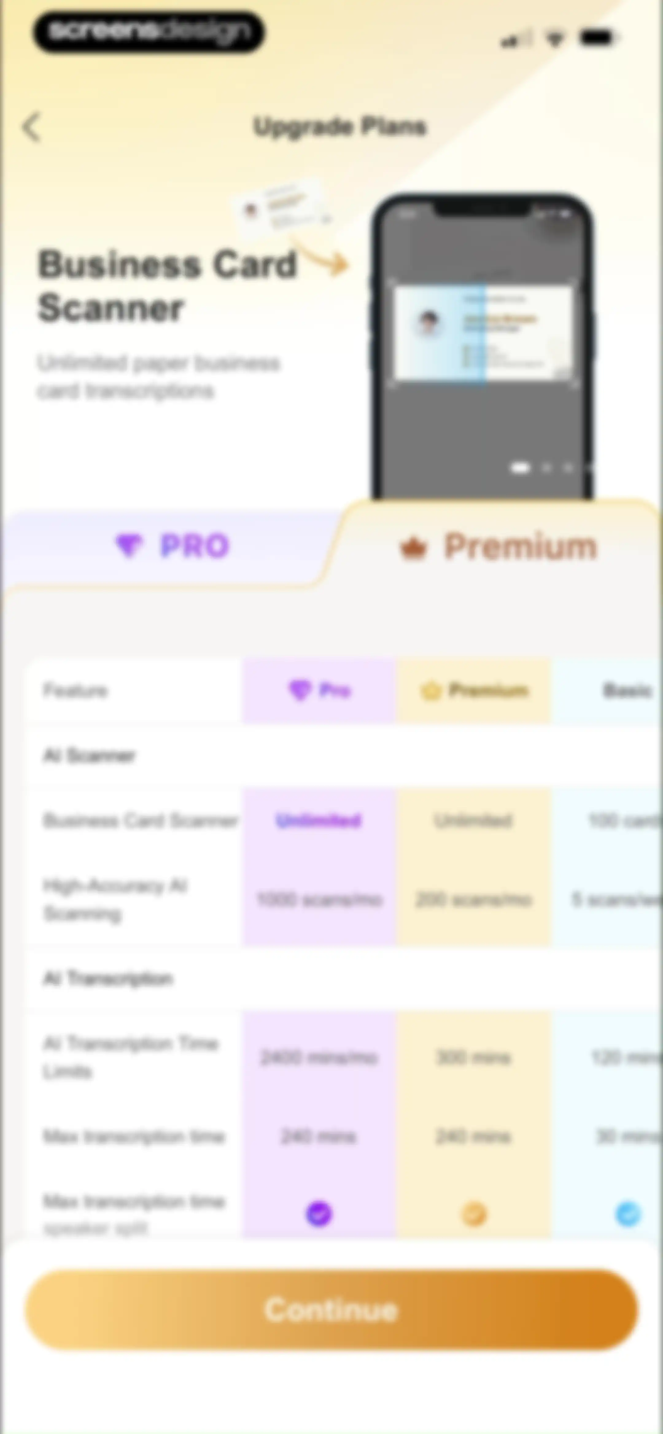 CamCard AI Business Assistant screen 152