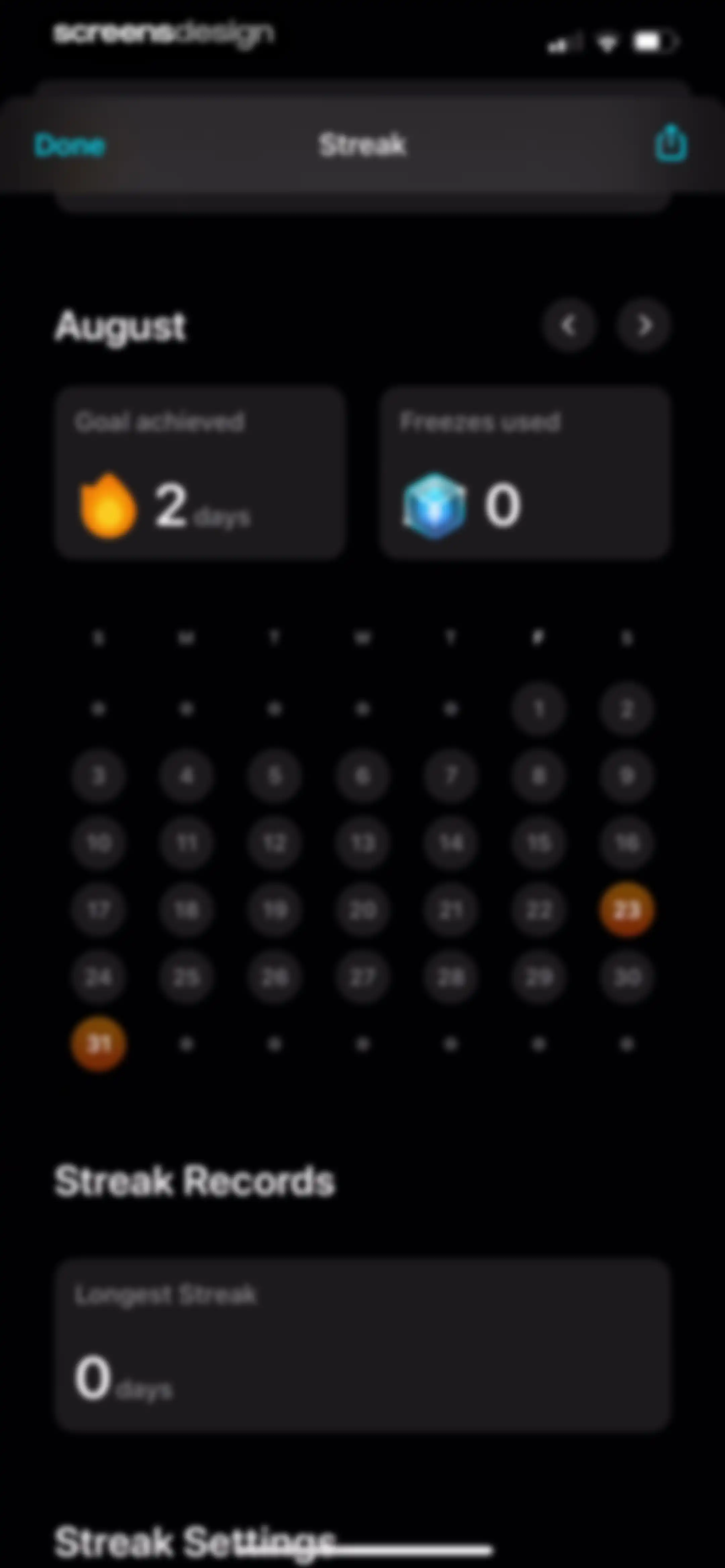 StepsApp Pedometer screen 58