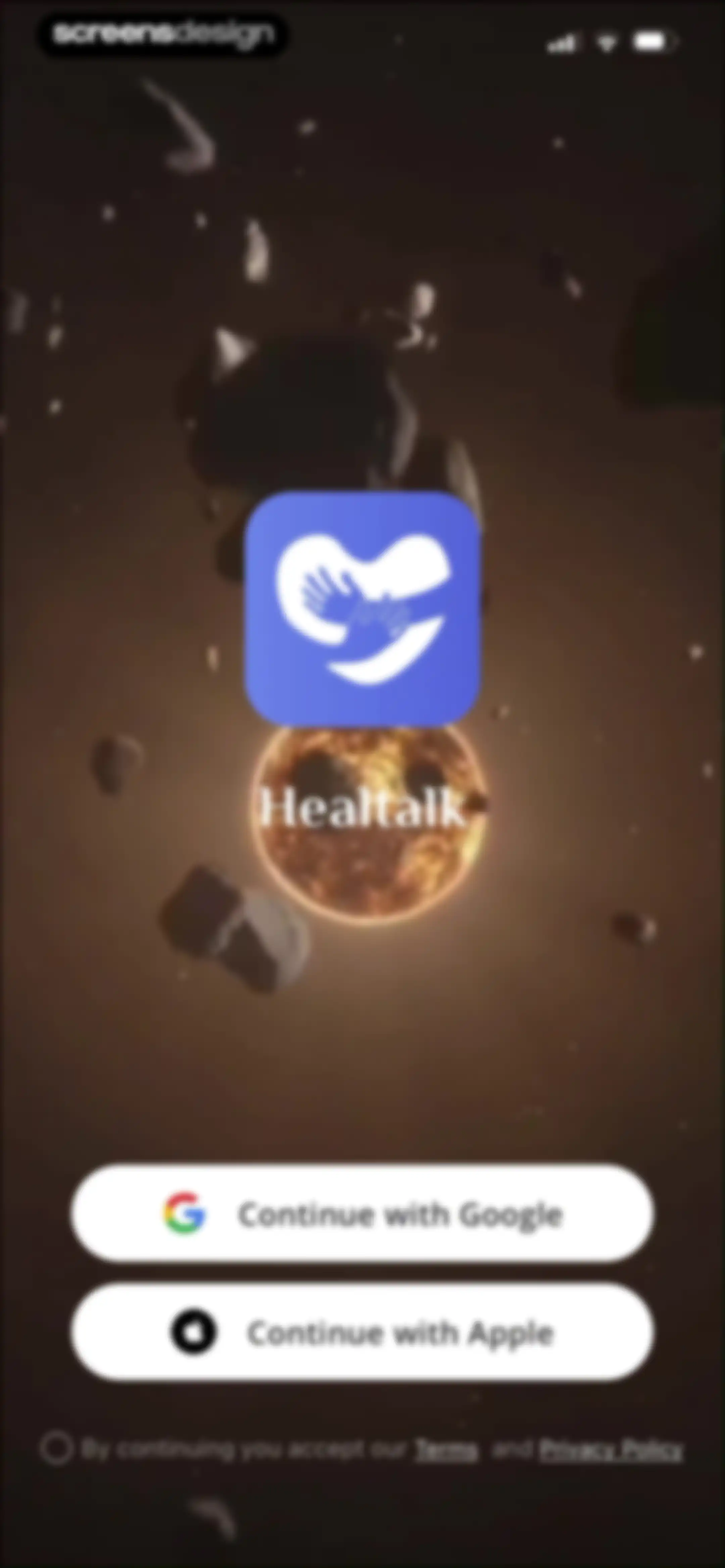 HealTalk - Text Reading screen 3