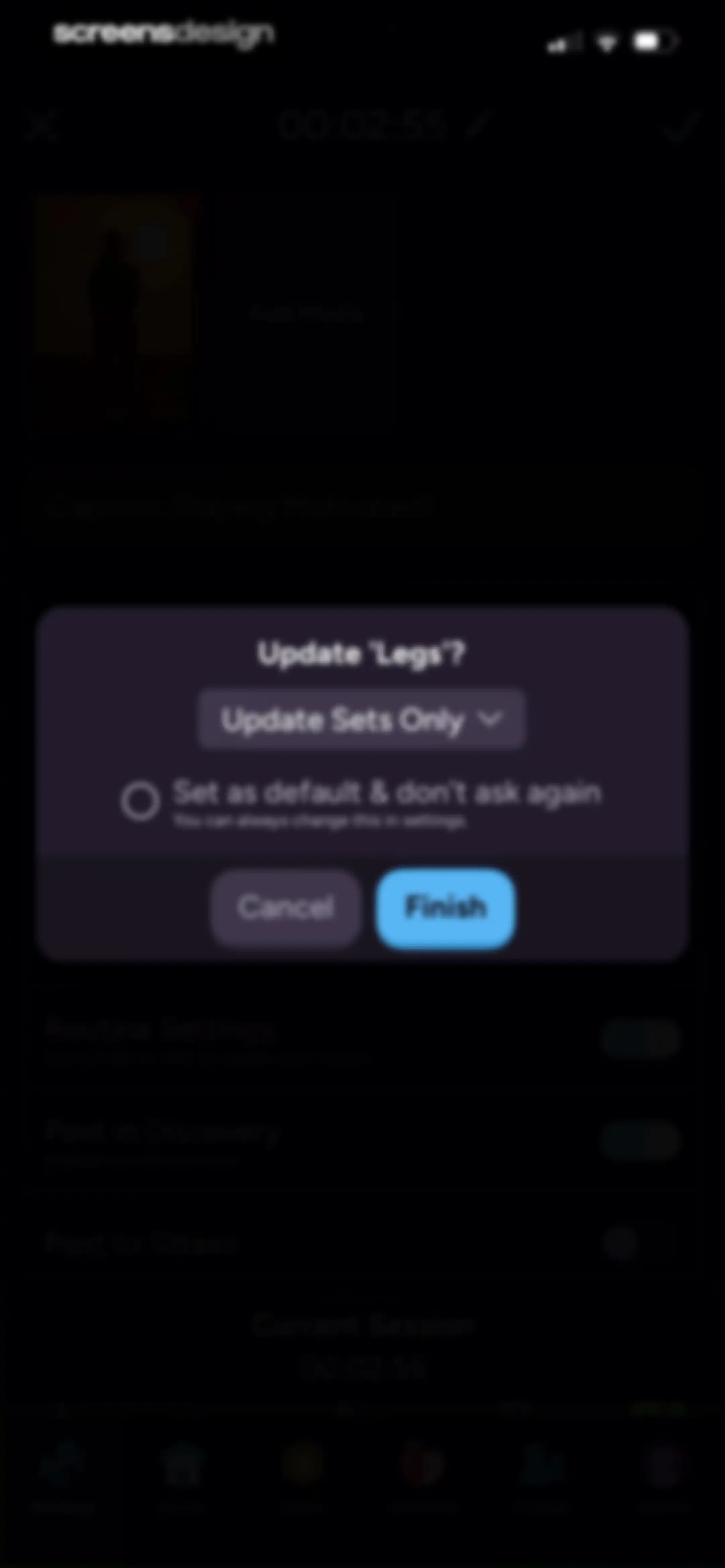 Liftoff - Ranked Gym Workouts screen 138