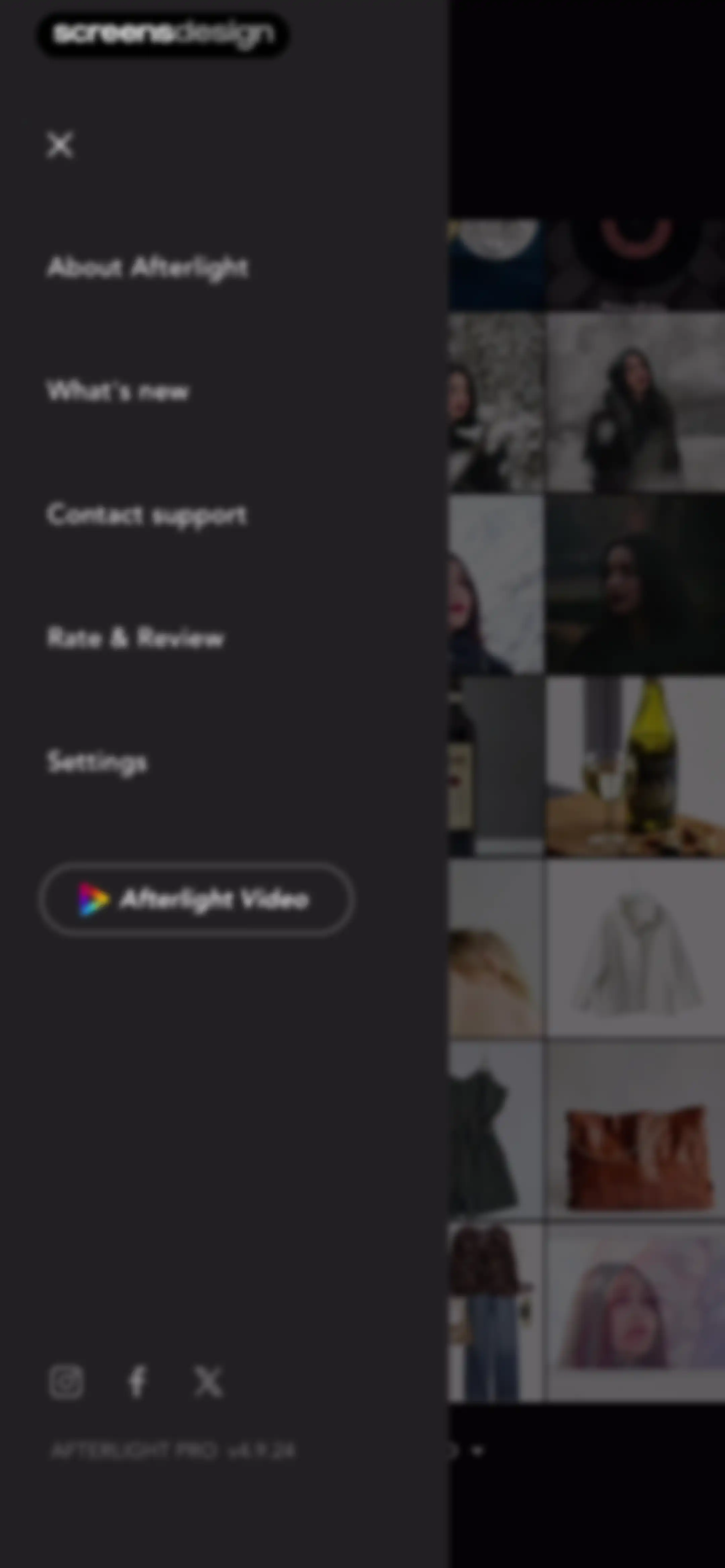 Afterlight: Film Photo Editor screen 78