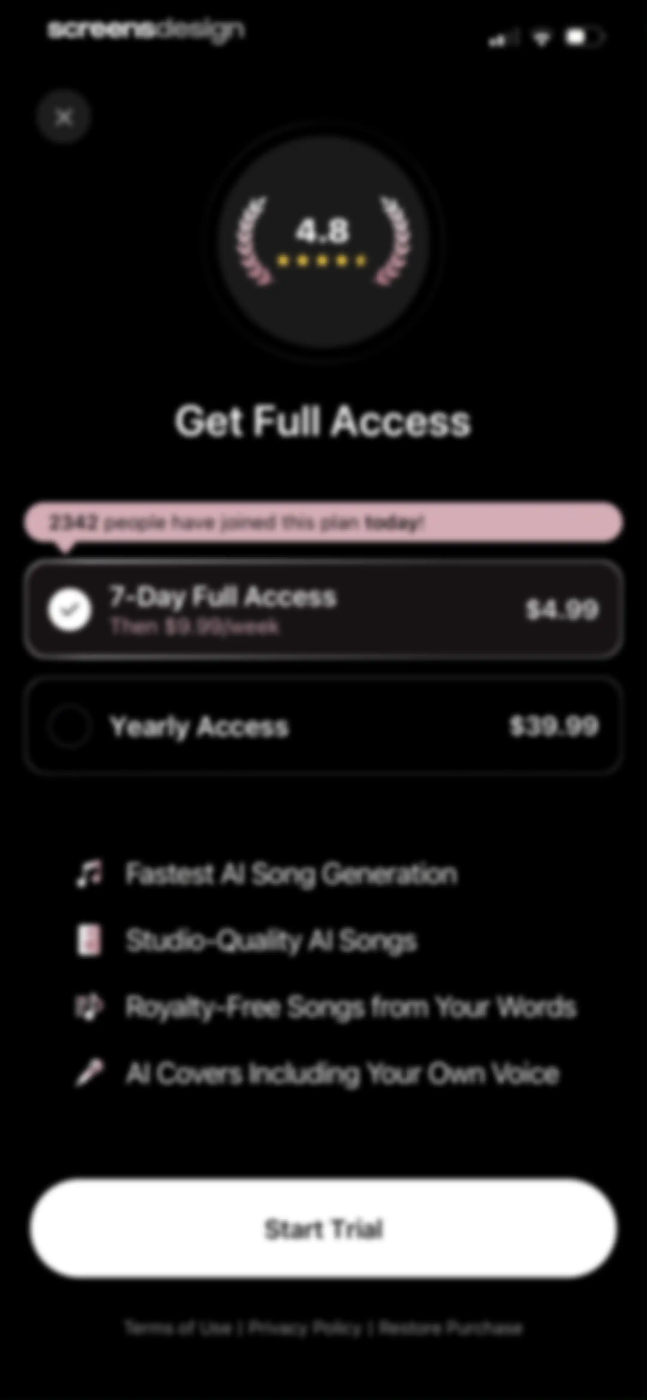 MyTunes : AI Music Generator screen 6